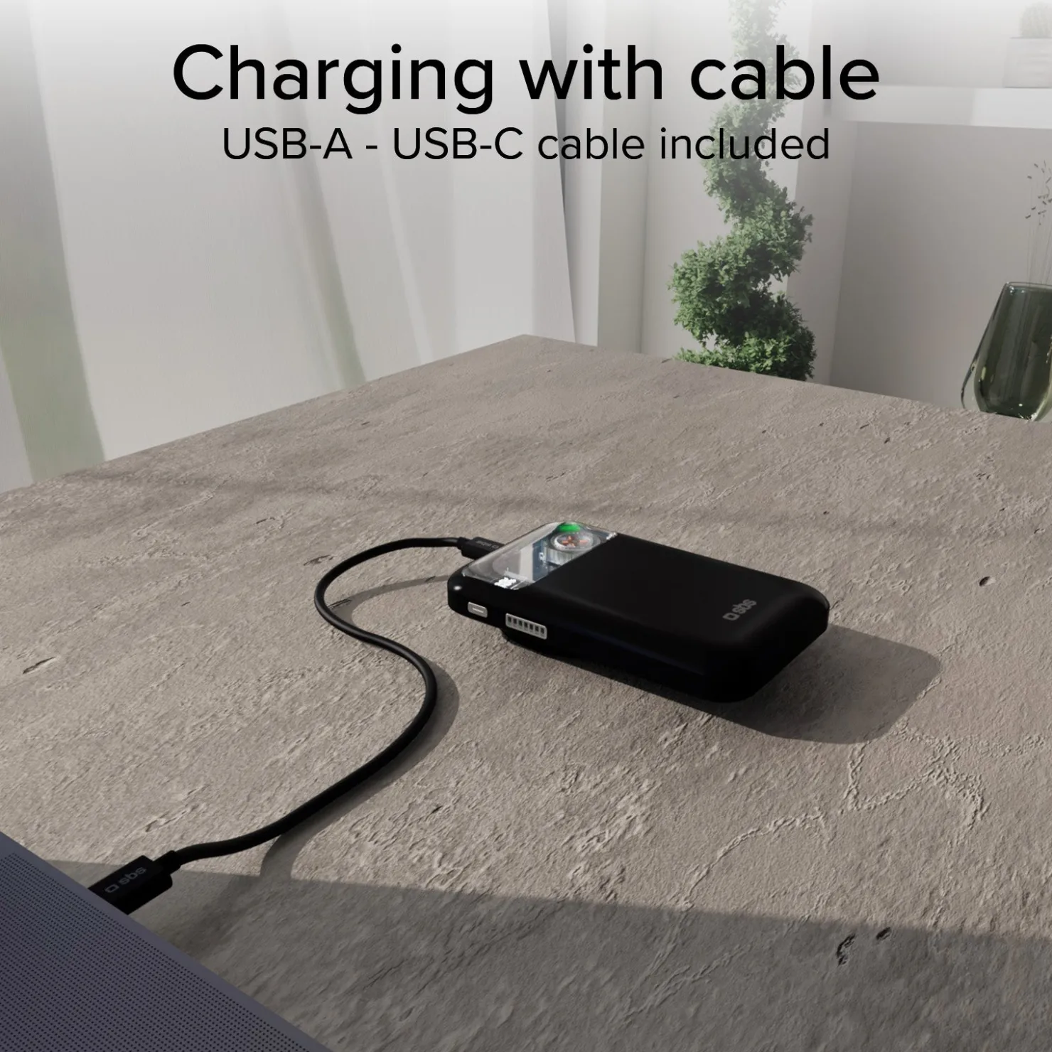 10.000 mAh Wireless Power Bank mit Kühlventilator|SBS Sale