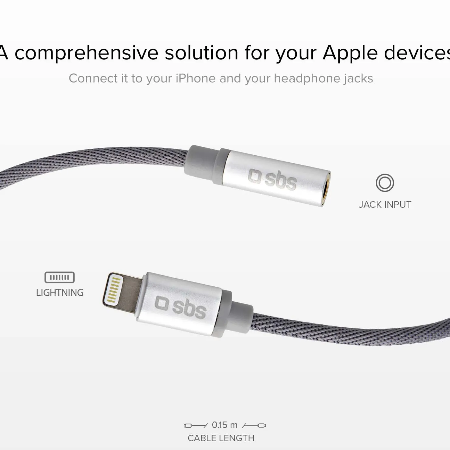 Adapter Lightning-Stecker – Klinkenbuchse|SBS Online