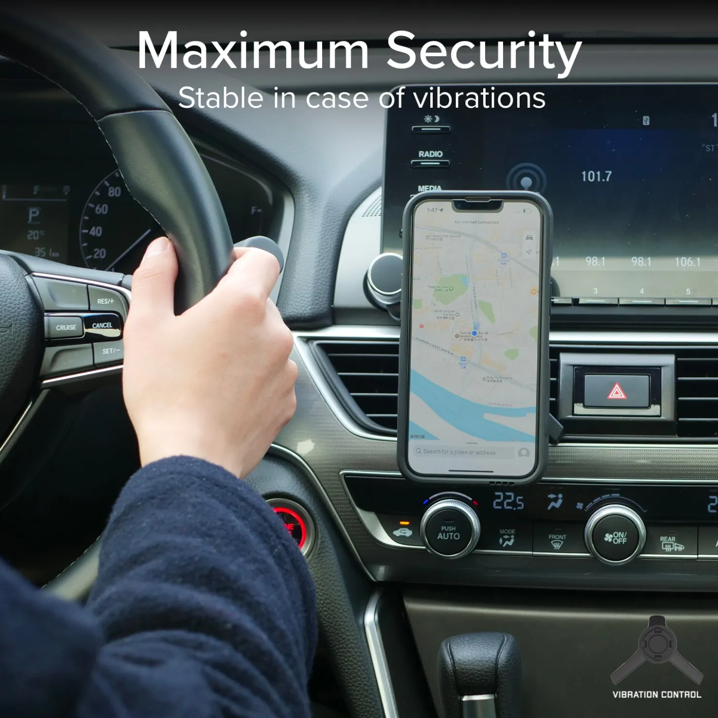 Autohalterung für Lüftungsdüsen mit LockPro-Haltesystem|SBS Clearance