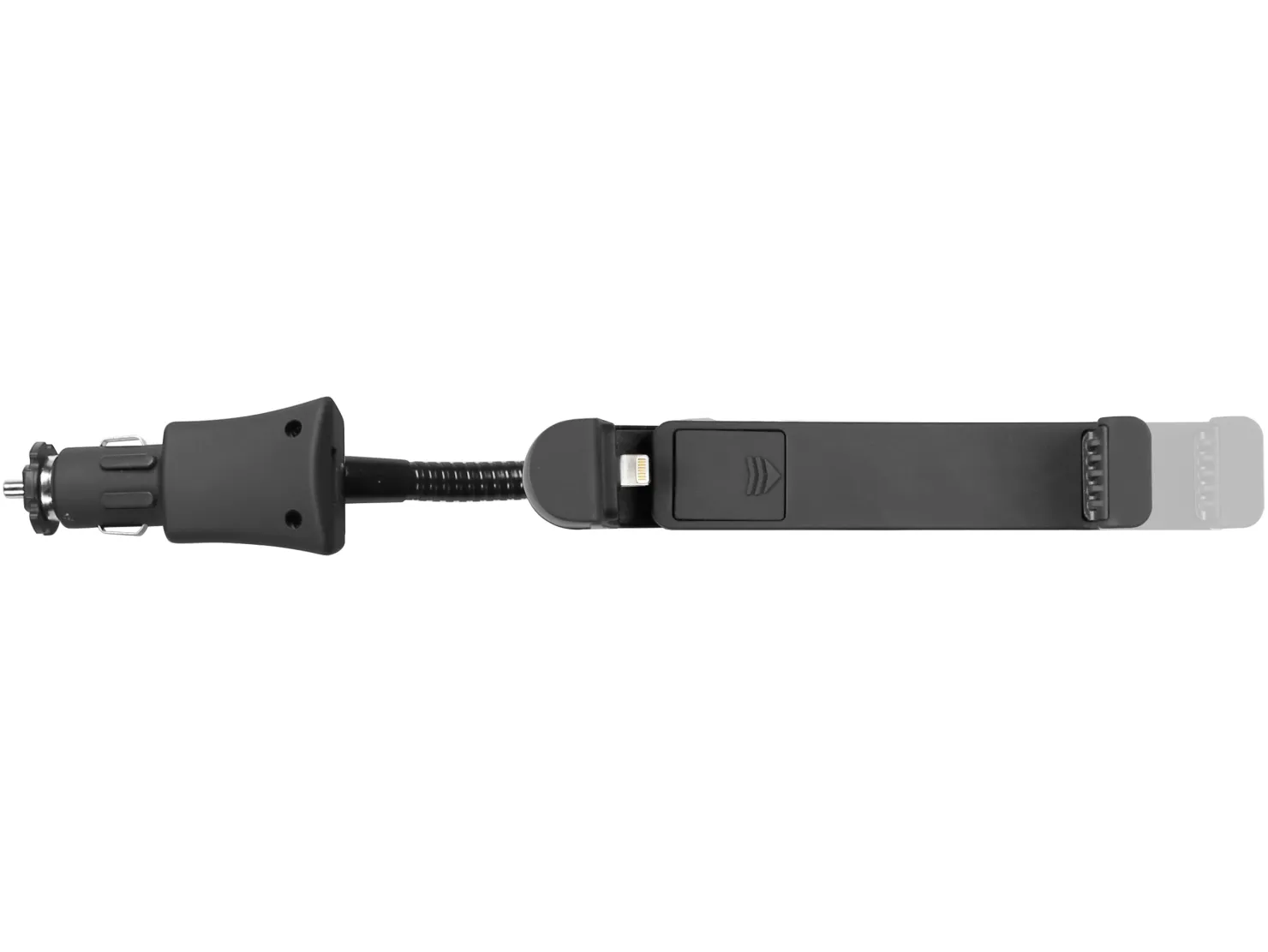 Autohalterung mit Blitzlicht-Anschluss und USB-Port für iPhone bis 5,5"|SBS Outlet