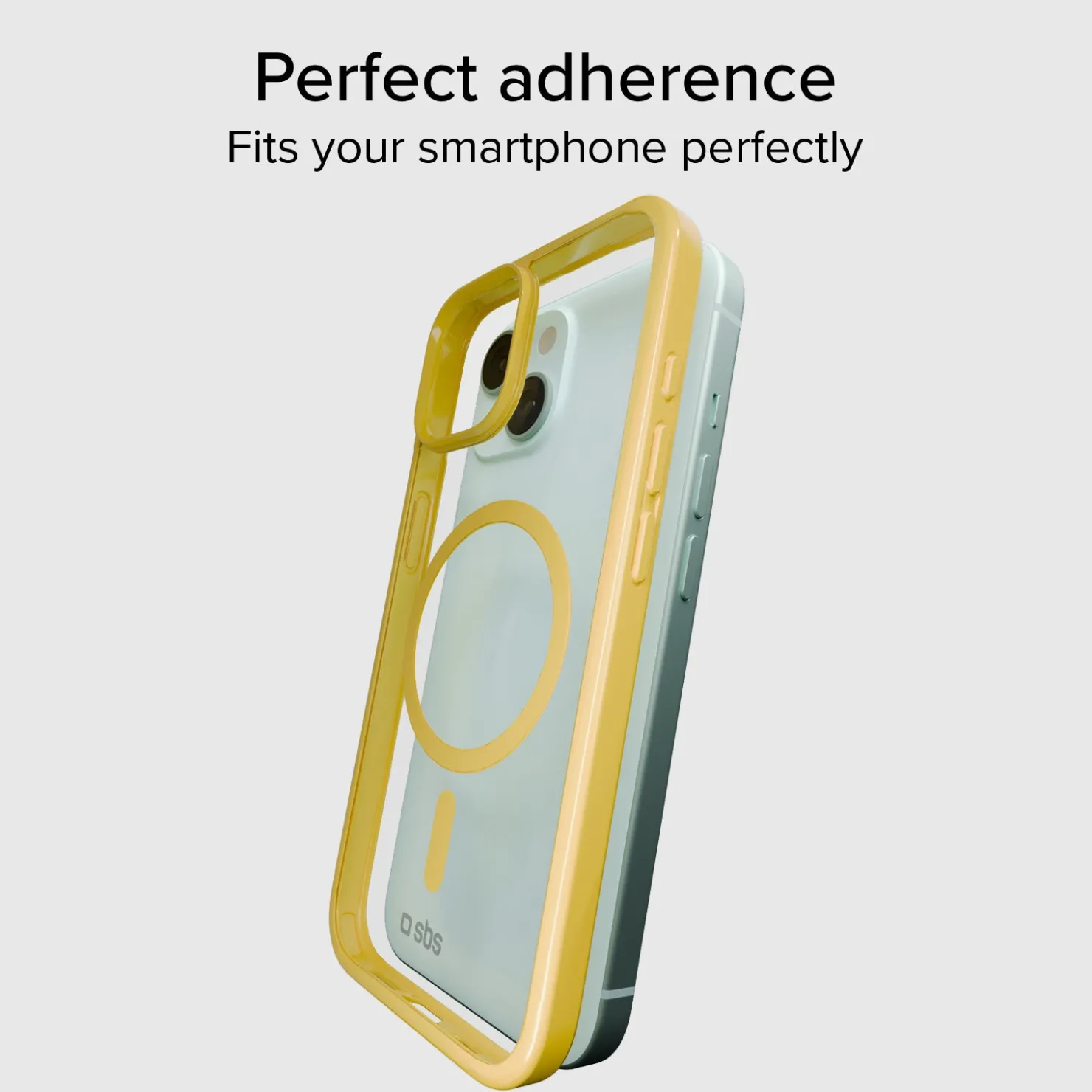 Case für iPhone 15 mit farbigen Rändern, kompatibel mit MagSafe Aufladung|SBS Fashion