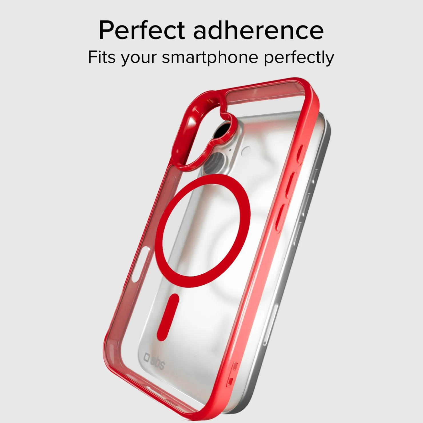Case für iPhone 16 mit farbigen Rändern, kompatibel mit MagSafe Aufladung|SBS Sale