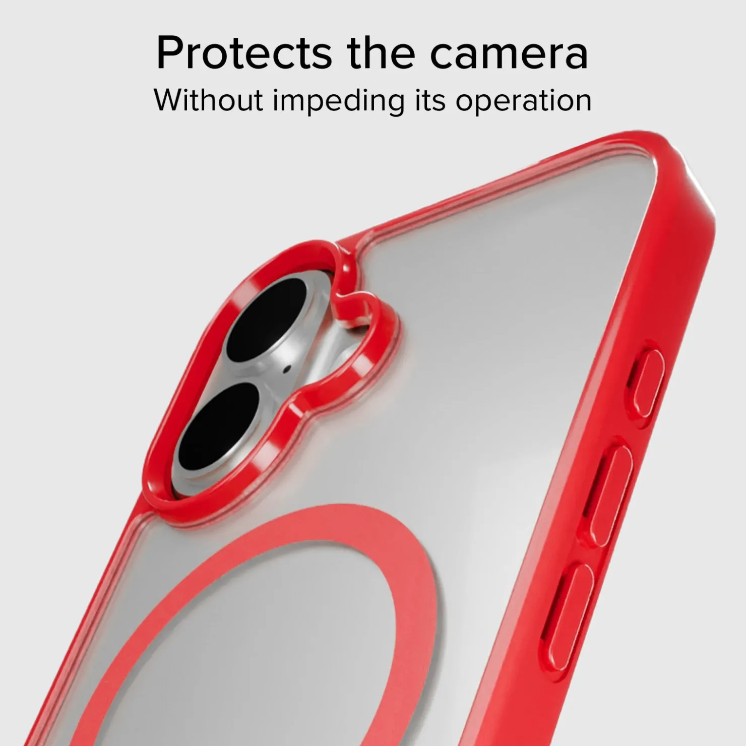 Case für iPhone 16 mit farbigen Rändern, kompatibel mit MagSafe Aufladung|SBS Sale