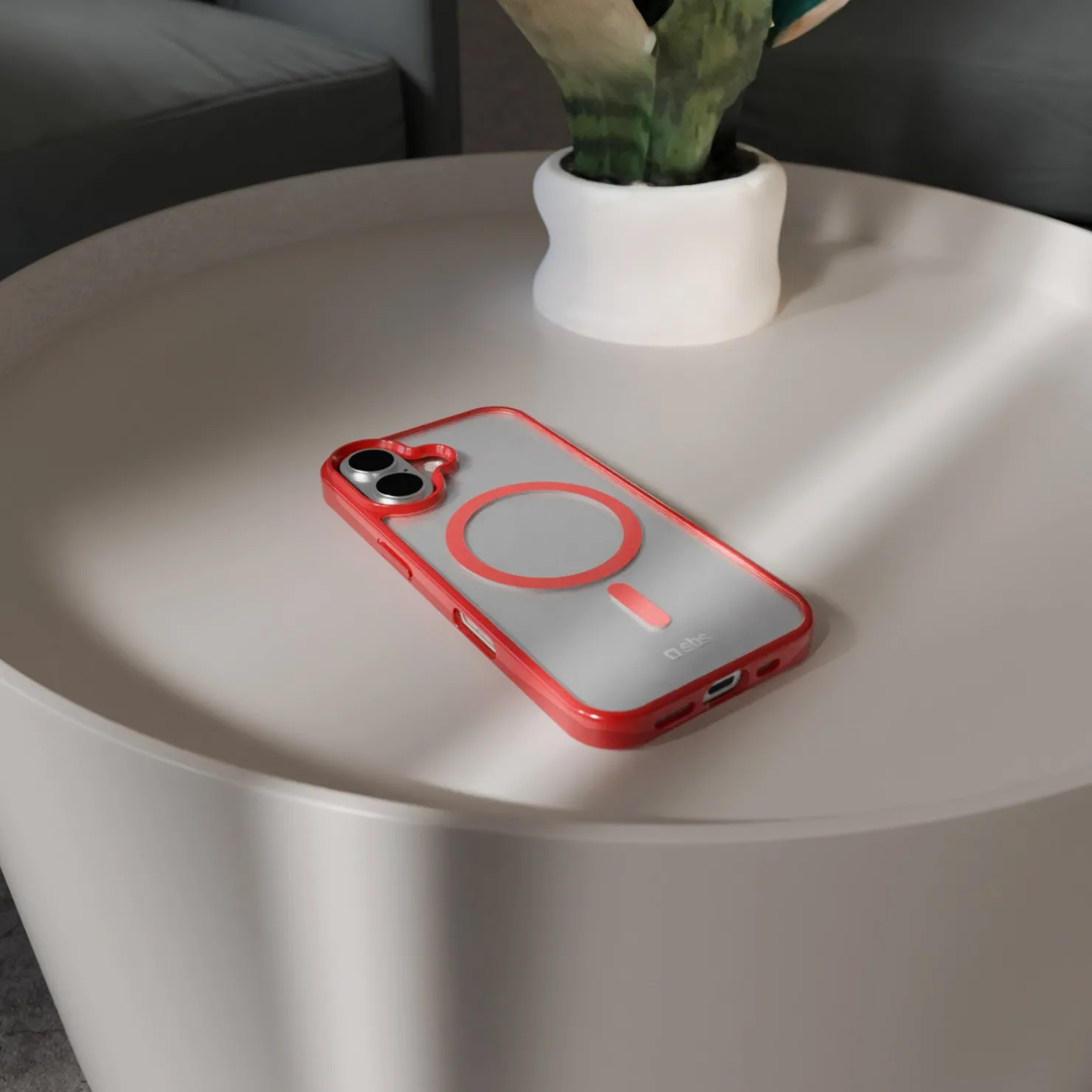 Case für iPhone 16 mit farbigen Rändern, kompatibel mit MagSafe Aufladung|SBS Sale