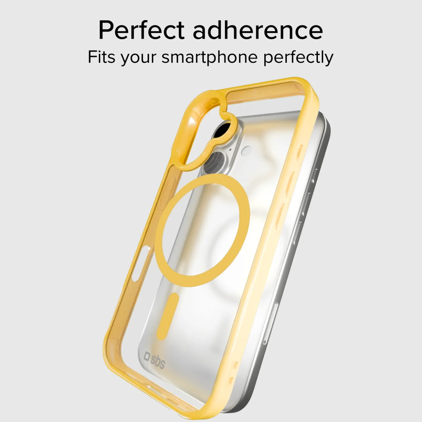 Case für iPhone 16 mit farbigen Rändern, kompatibel mit MagSafe Aufladung|SBS Sale