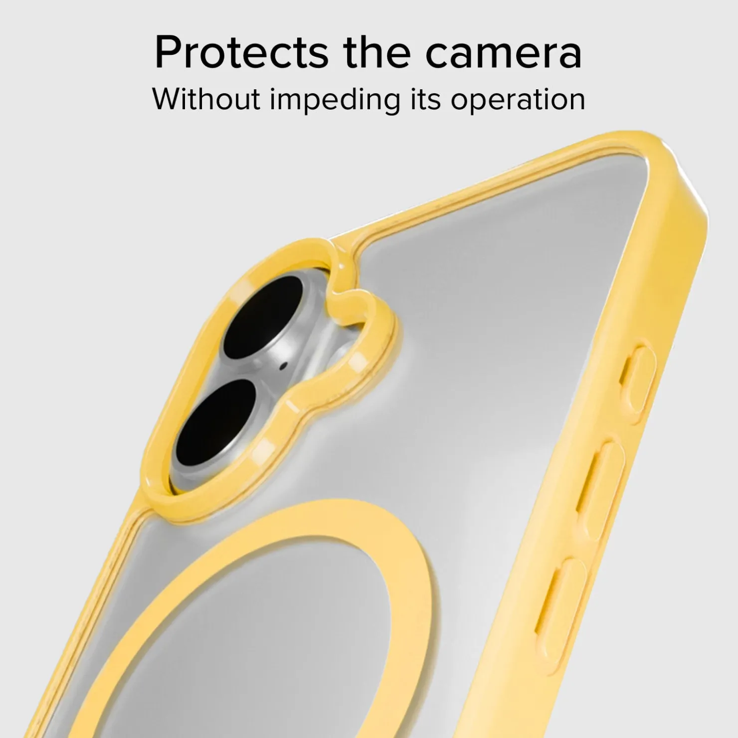 Case für iPhone 16 mit farbigen Rändern, kompatibel mit MagSafe Aufladung|SBS Sale