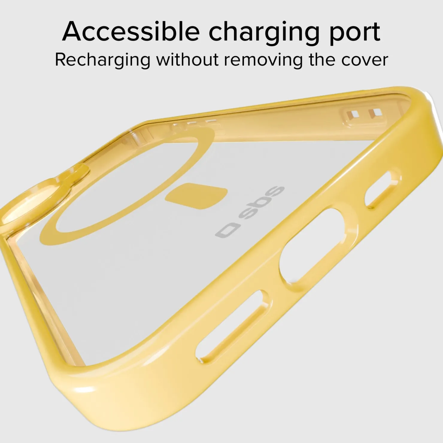 Case für iPhone 16 mit farbigen Rändern, kompatibel mit MagSafe Aufladung|SBS Sale