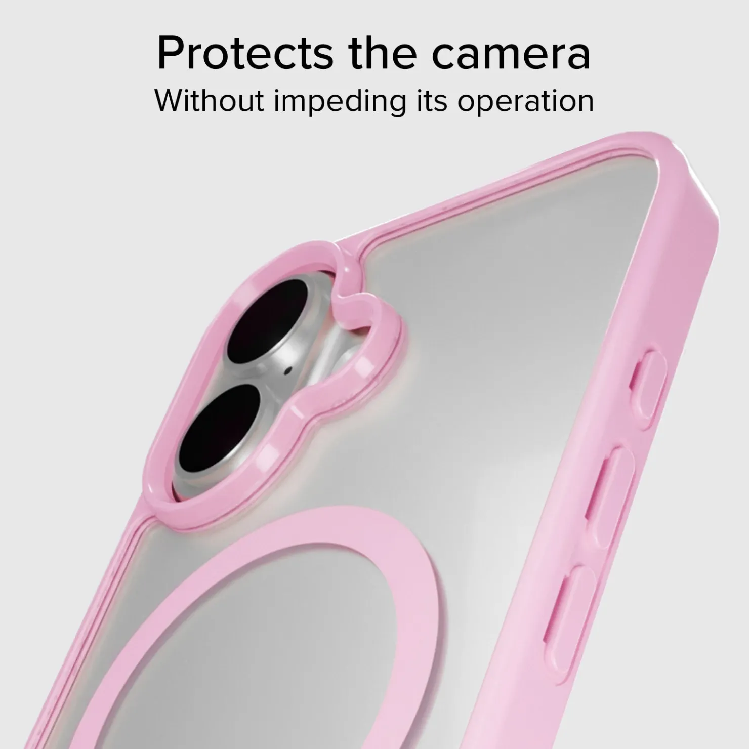 Case für iPhone 16 Plus mit farbigen Rändern, kompatibel mit MagSafe Aufladung|SBS Sale