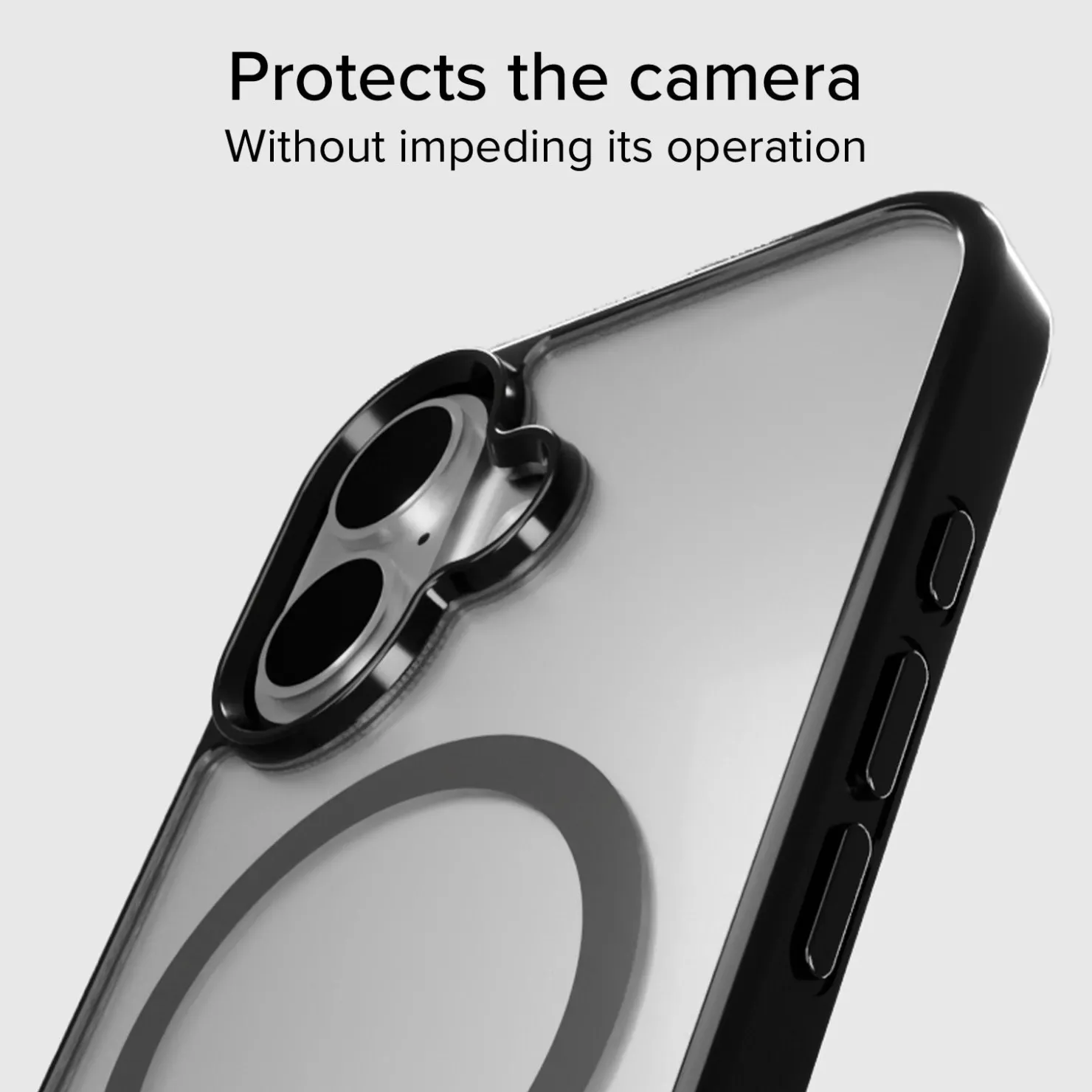 Case für iPhone 16 Pro Max mit farbigen Rändern, kompatibel mit MagSafe Aufladung|SBS Online