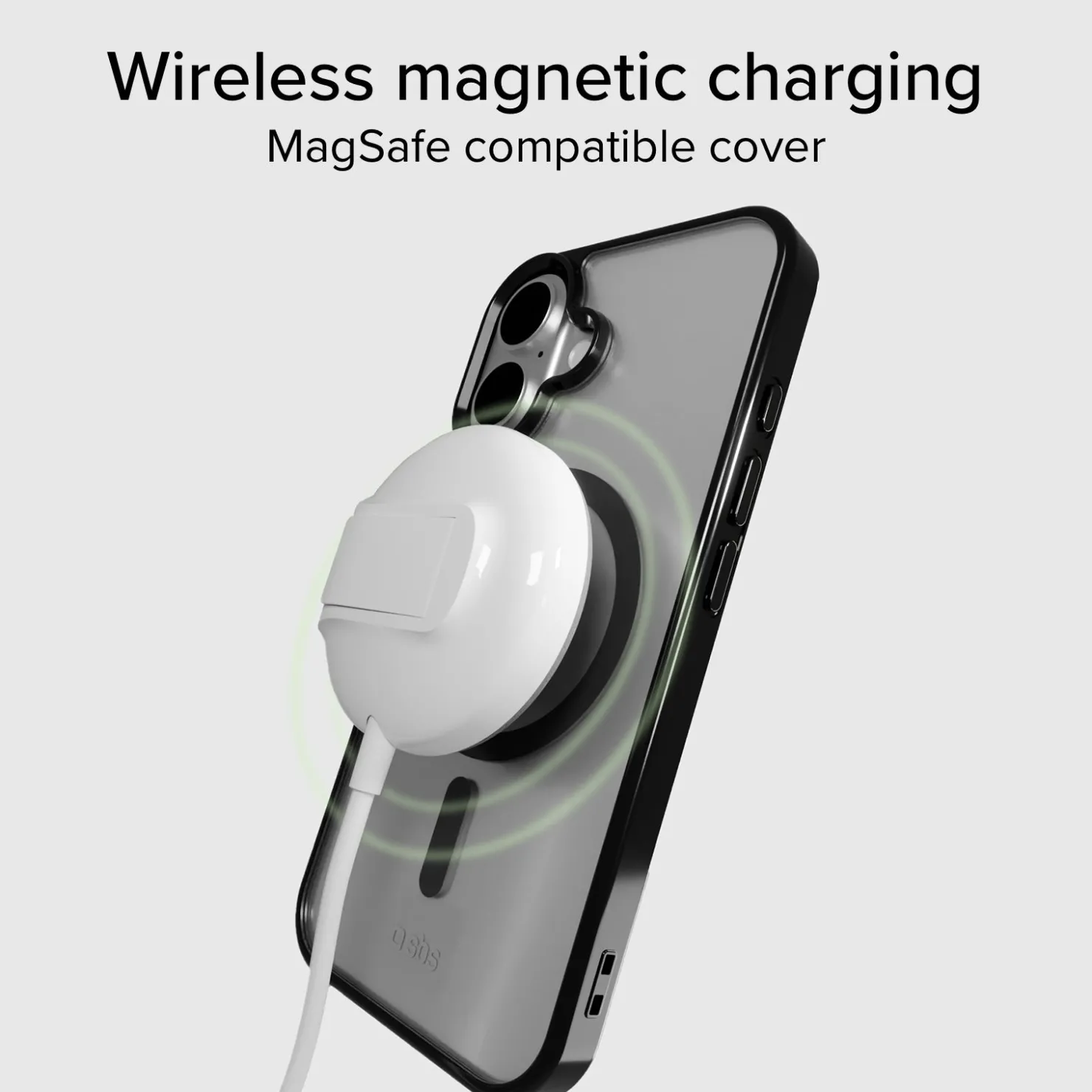 Case für iPhone 16 Pro Max mit farbigen Rändern, kompatibel mit MagSafe Aufladung|SBS Online