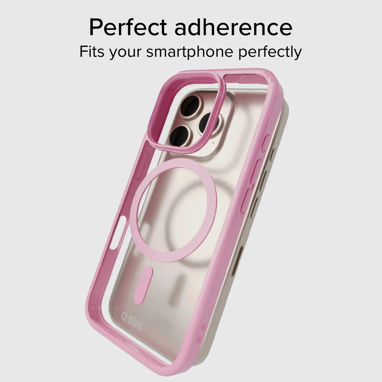 Case für iPhone 16 Pro Max mit farbigen Rändern, kompatibel mit MagSafe Aufladung|SBS Online