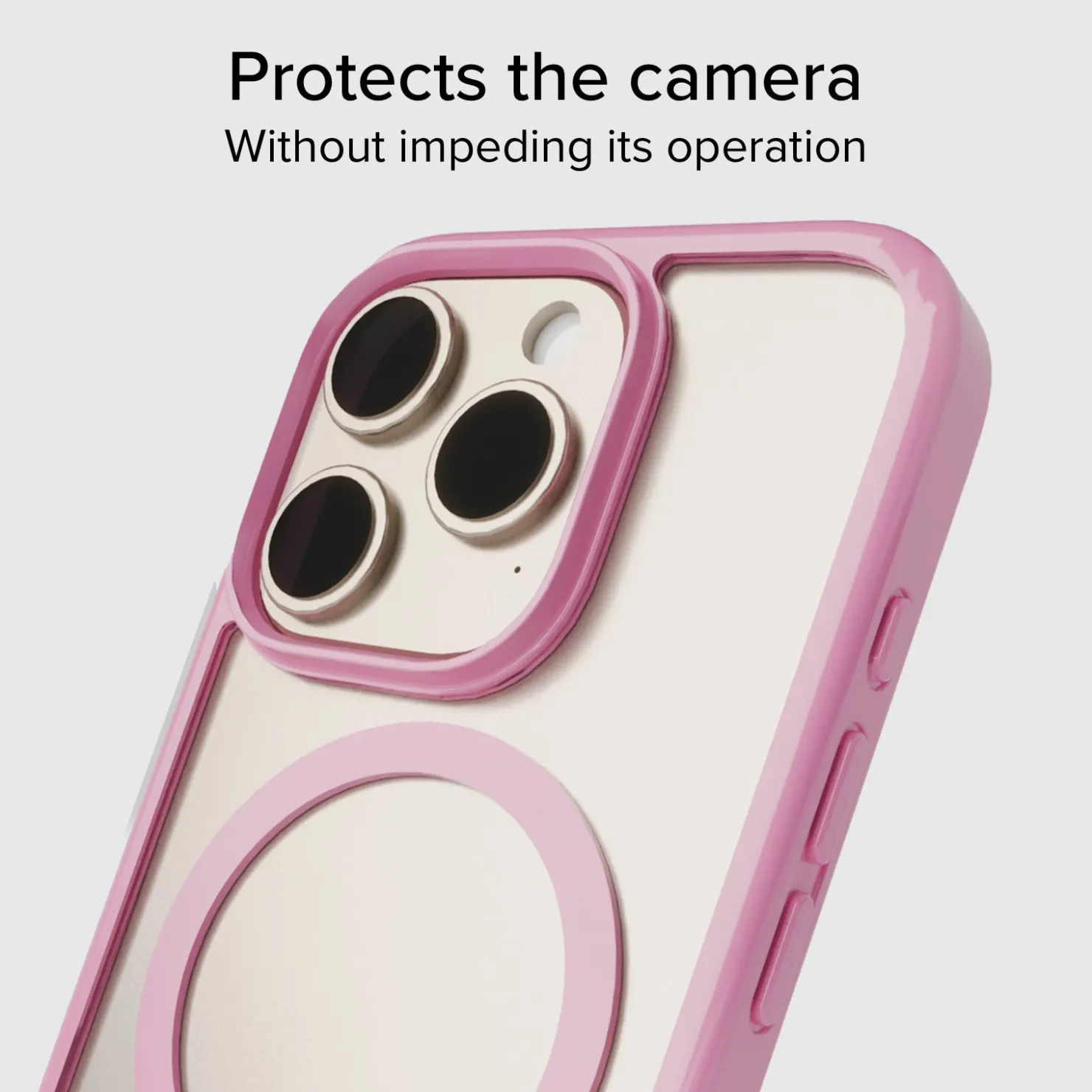 Case für iPhone 16 Pro Max mit farbigen Rändern, kompatibel mit MagSafe Aufladung|SBS Online
