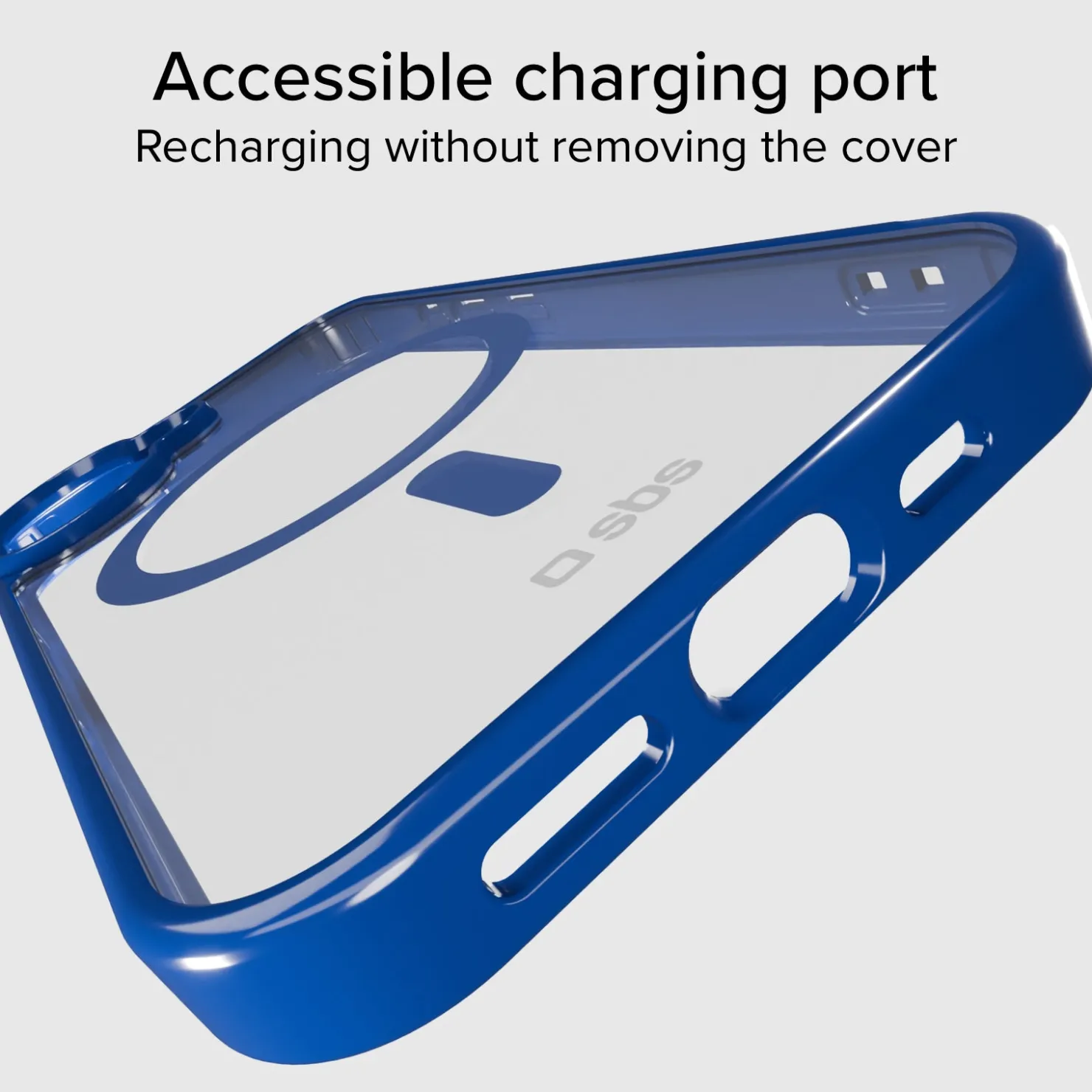 Case für iPhone 16 Pro Max mit farbigen Rändern, kompatibel mit MagSafe Aufladung|SBS Online