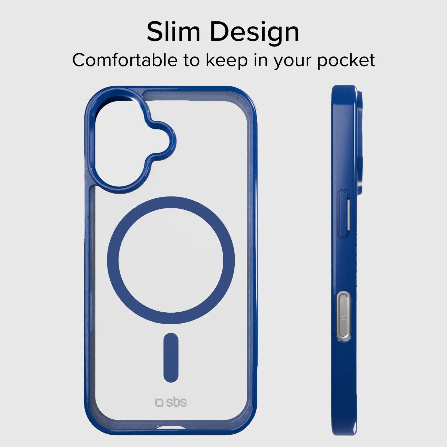 Case für iPhone 16 Pro Max mit farbigen Rändern, kompatibel mit MagSafe Aufladung|SBS Online