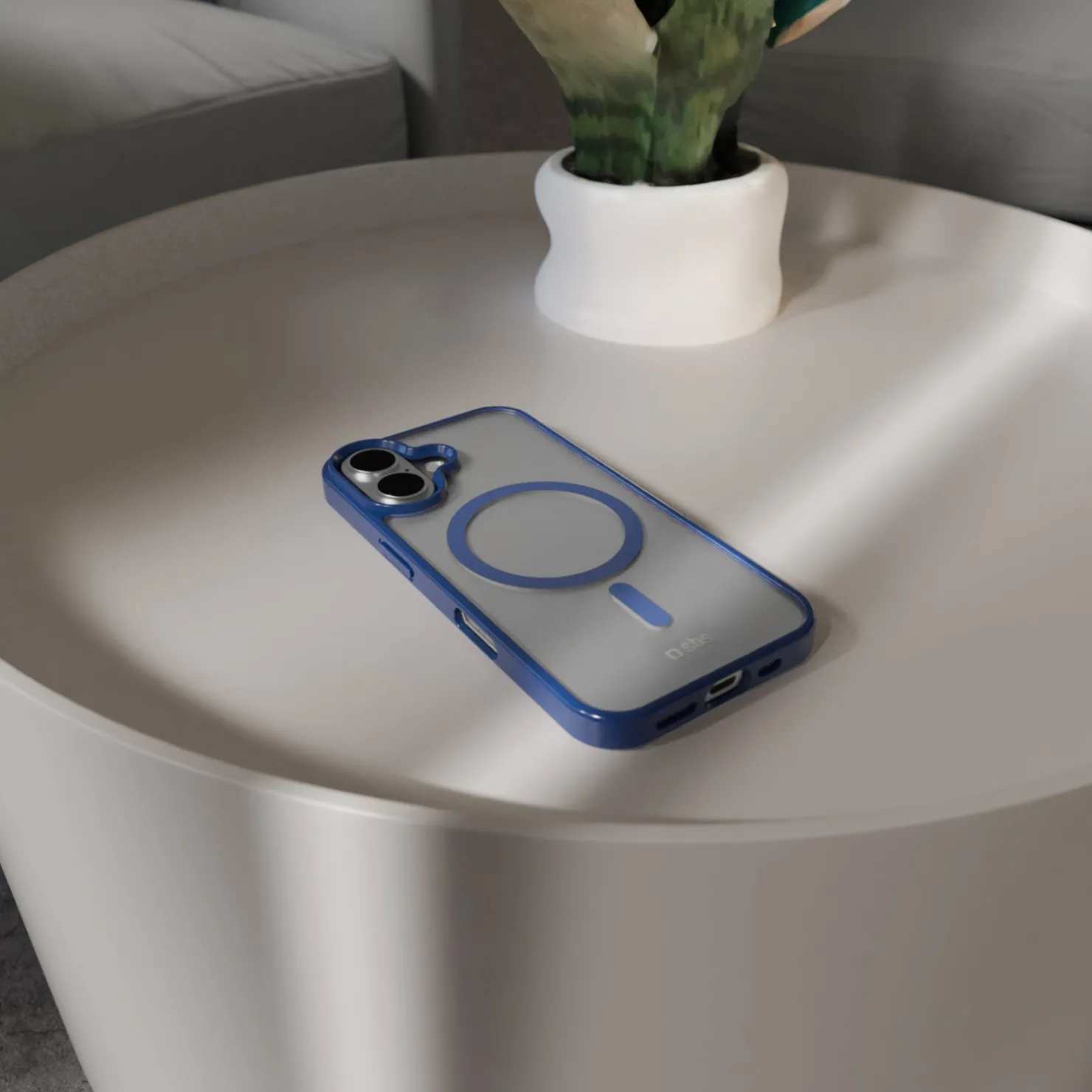 Case für iPhone 16 Pro Max mit farbigen Rändern, kompatibel mit MagSafe Aufladung|SBS Online