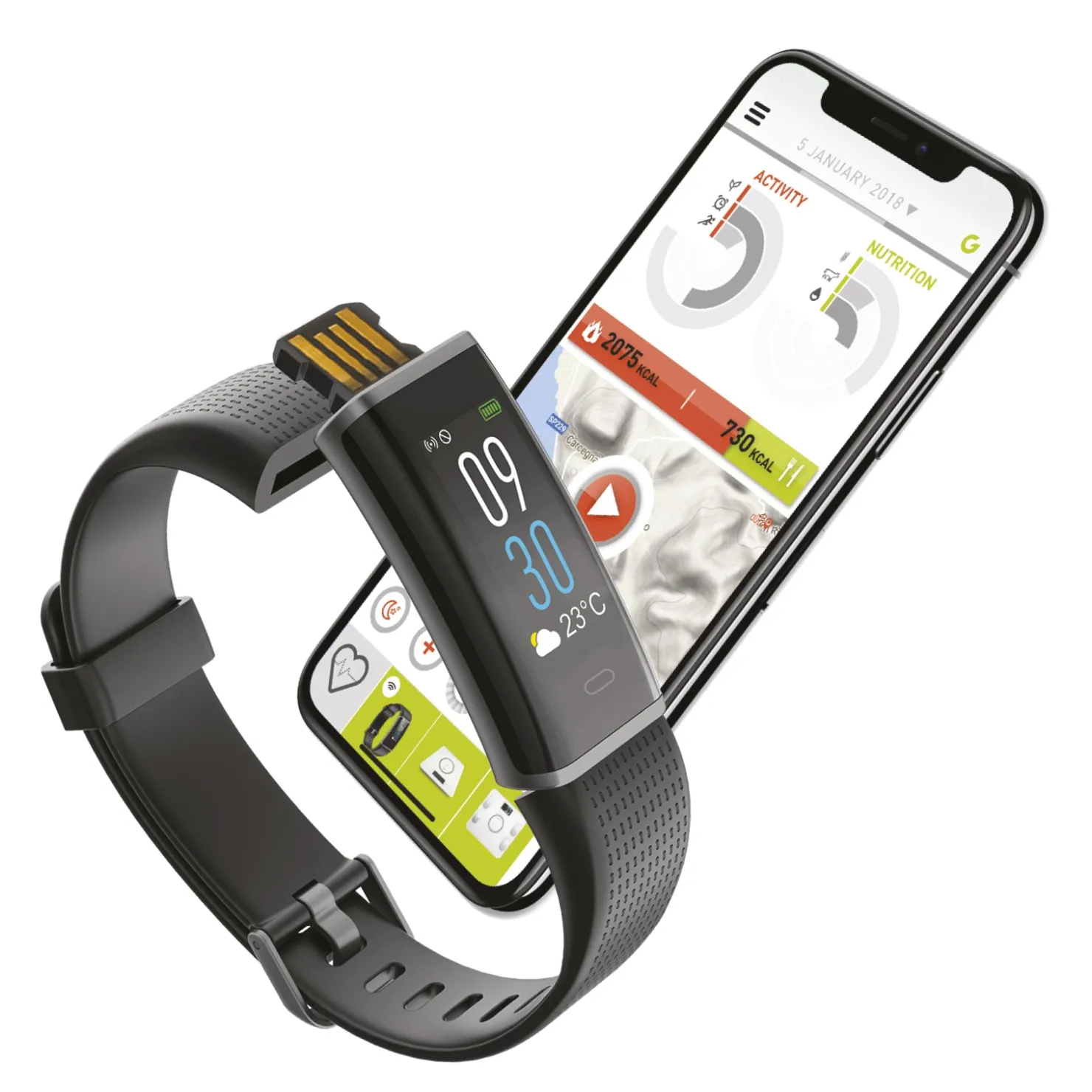 Chroma Fit HR Watch|SBS Clearance