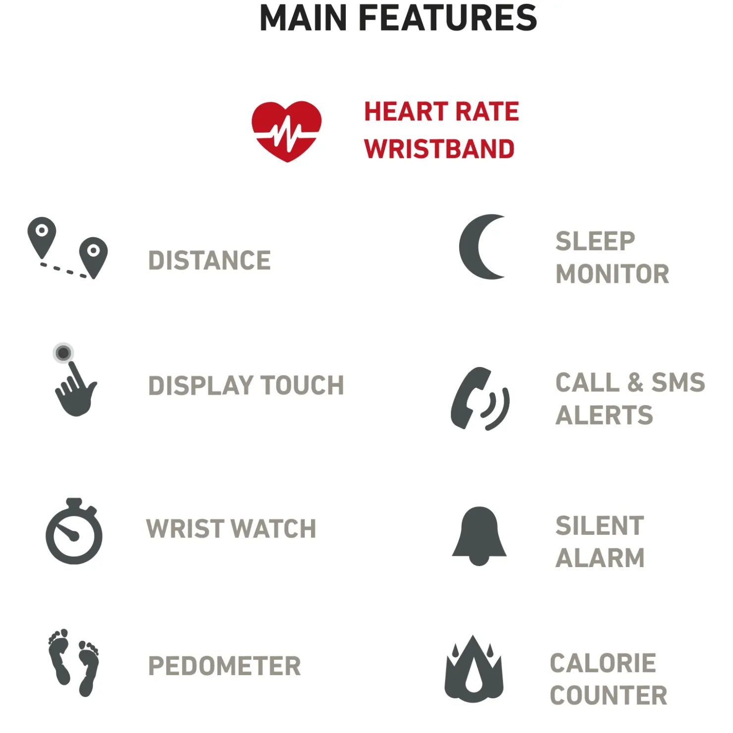 Chroma Fit HR Watch|SBS Clearance