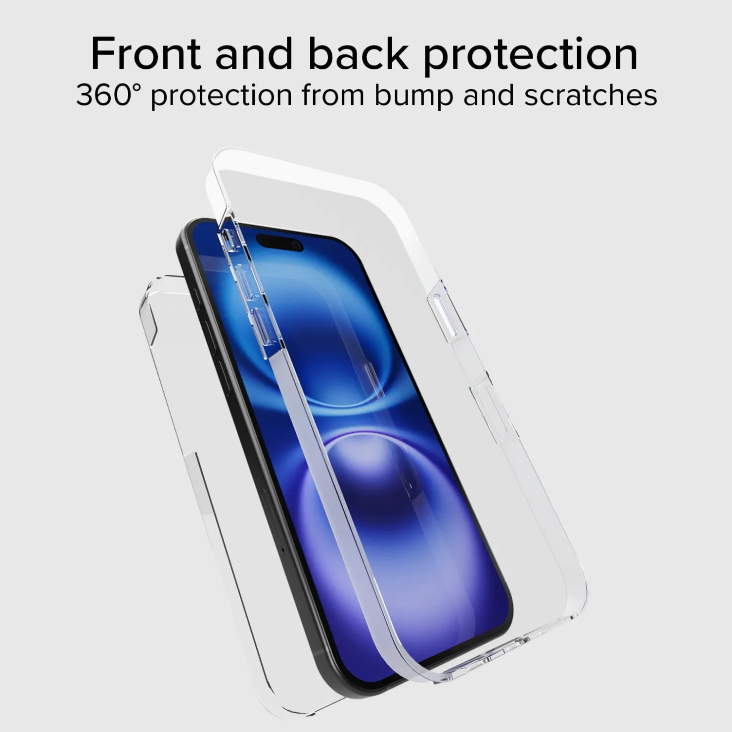 Cover Full Body 360° für iPhone 16 Plus - Extreme Collection|SBS Best