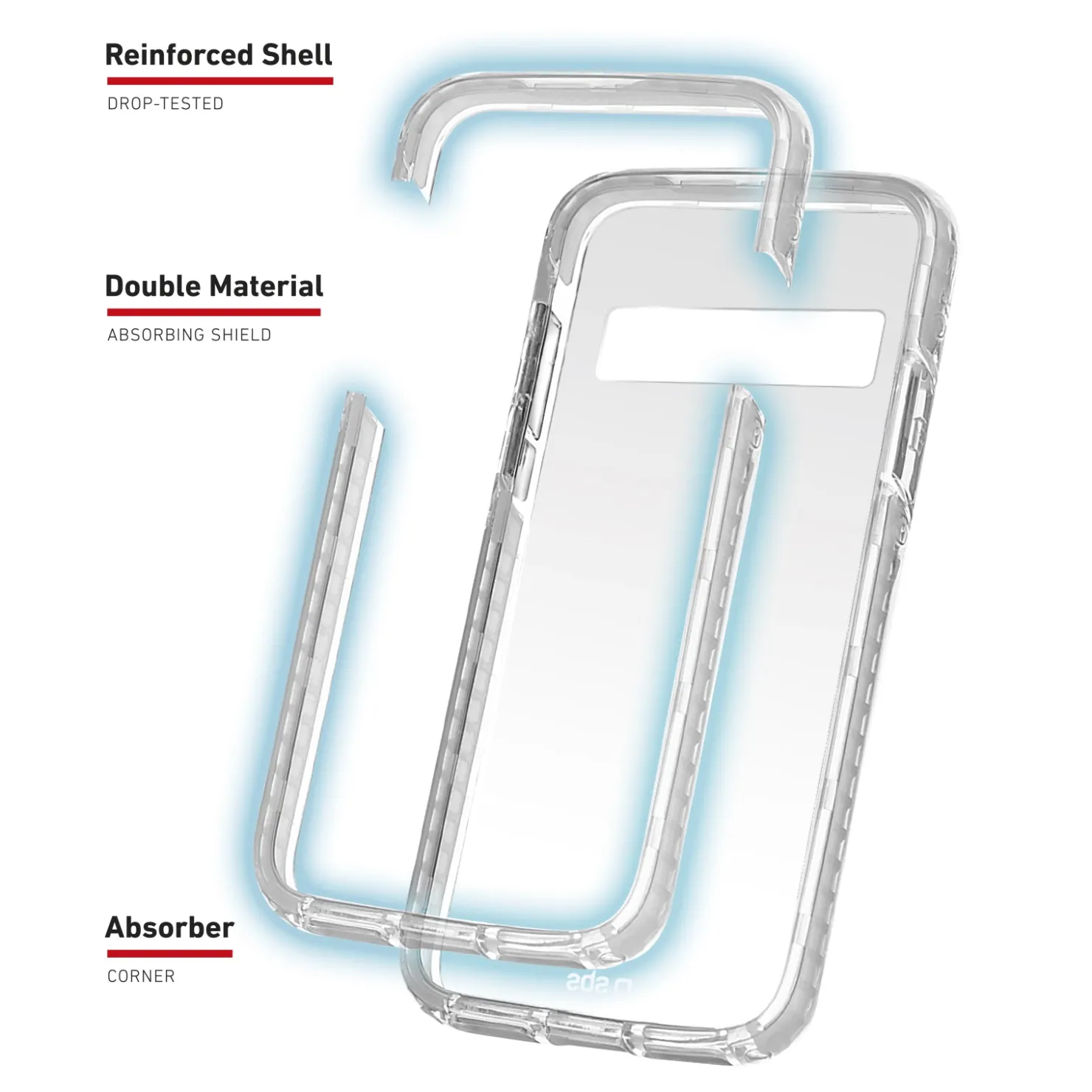 Cover Shock für Samsung Galaxy S10e – Unbreakable Collection|SBS Fashion