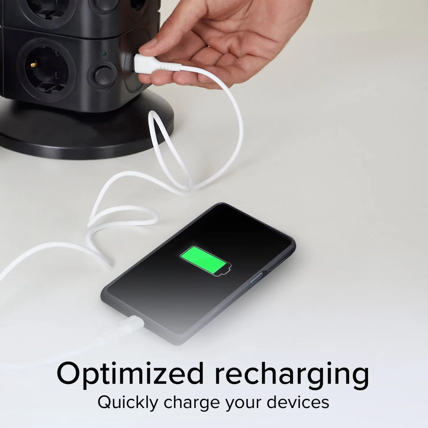 Daten- und Ladekabel USB-A auf USB-C mit 1 Meter Länge|SBS Clearance