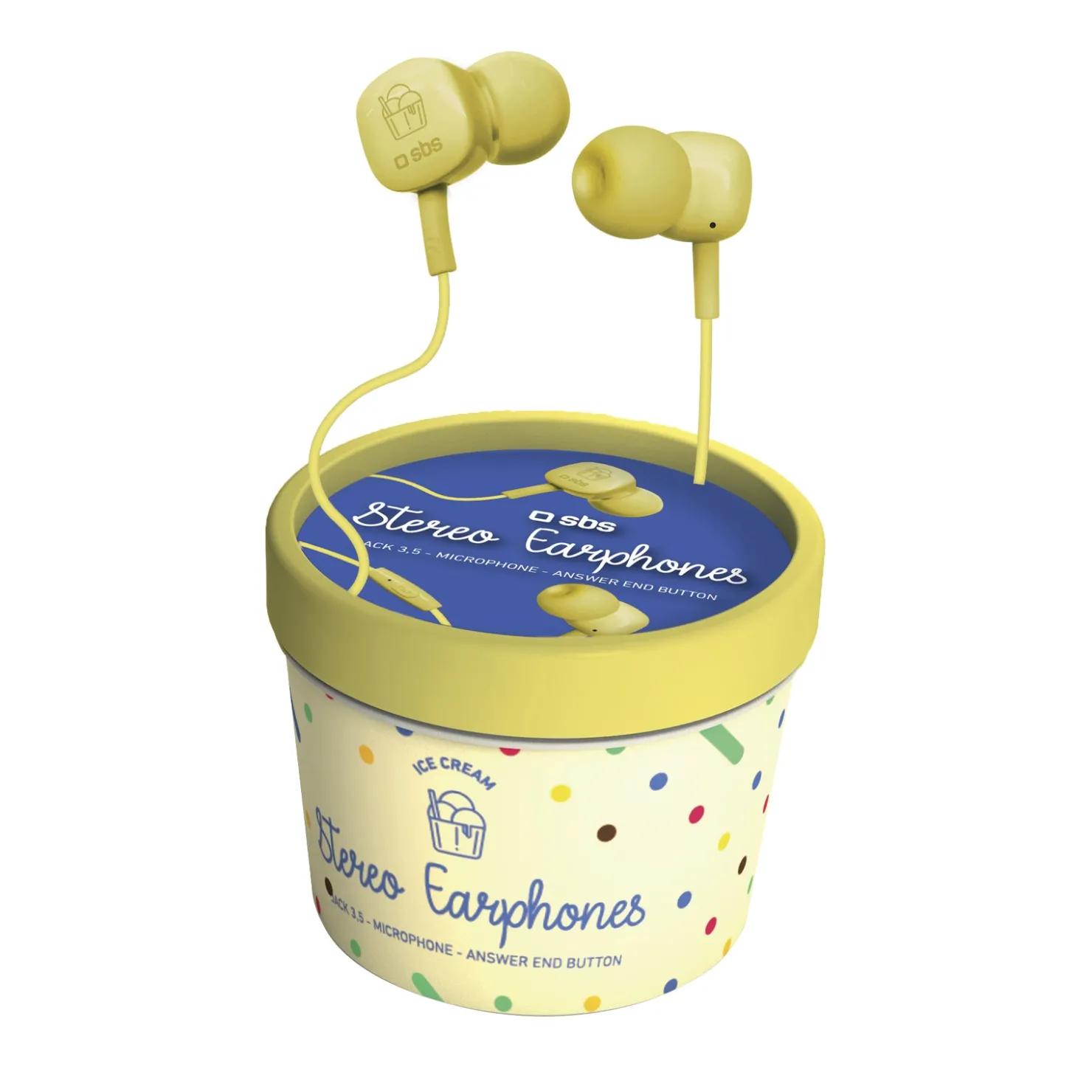 Drahtkopfhörer Ice Cream|SBS Outlet