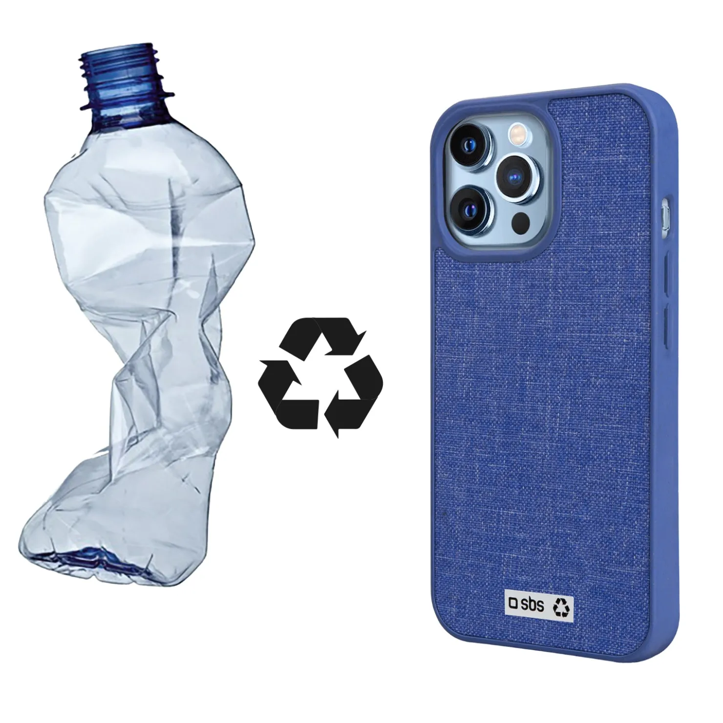 Farbiges Cover aus recyceltem Kunststoff R-PET für iPhone 13 Pro Max|SBS Clearance