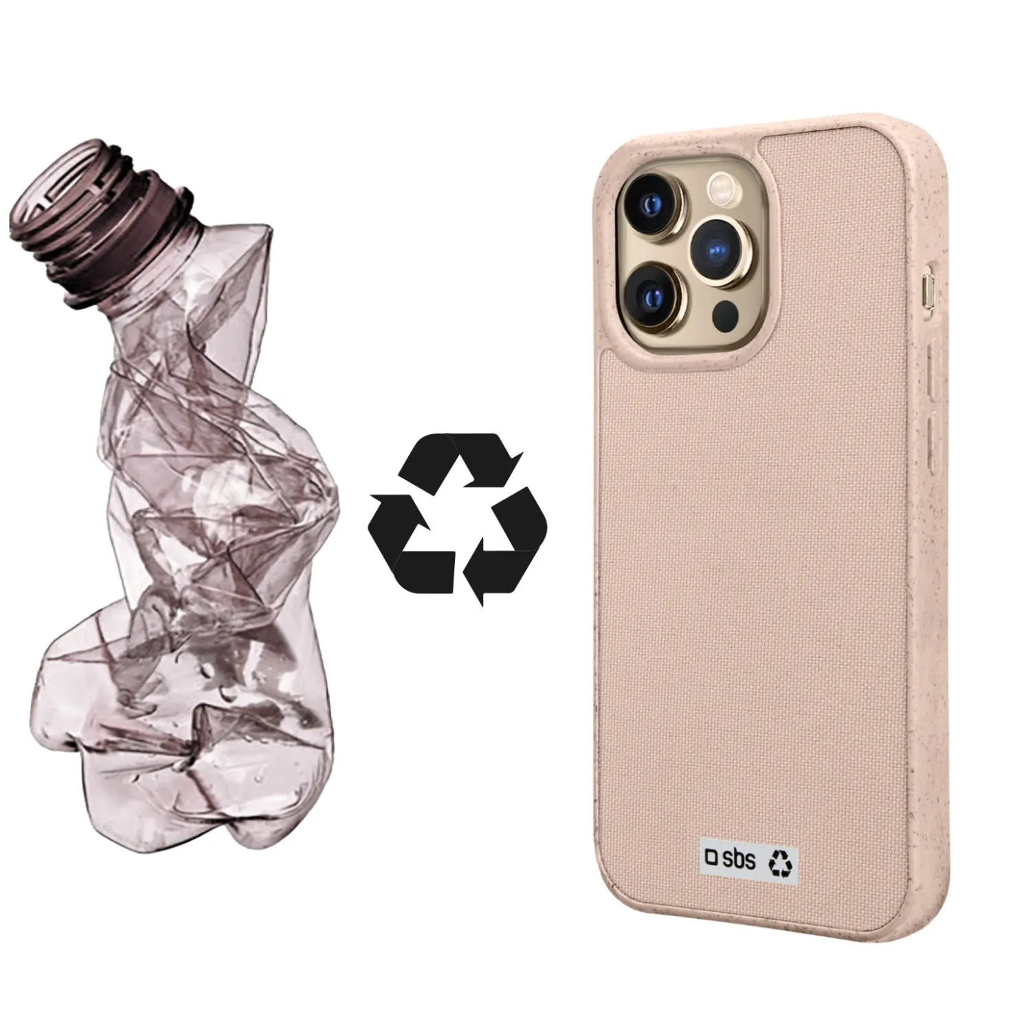 Farbiges Cover aus recyceltem Kunststoff R-PET für iPhone 13 Pro Max|SBS Clearance