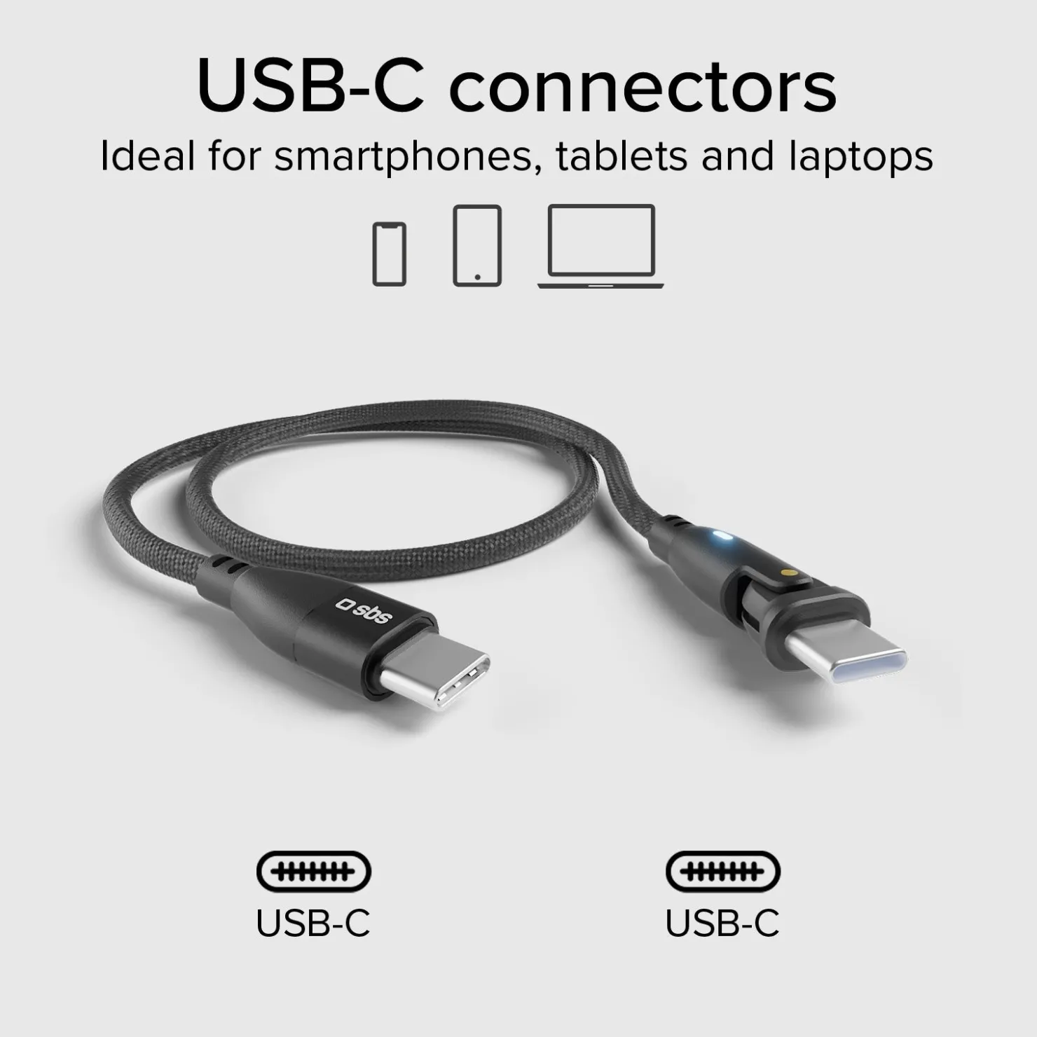 Flexi USB-C 2.0 60 W, ausrichtbar|SBS Fashion