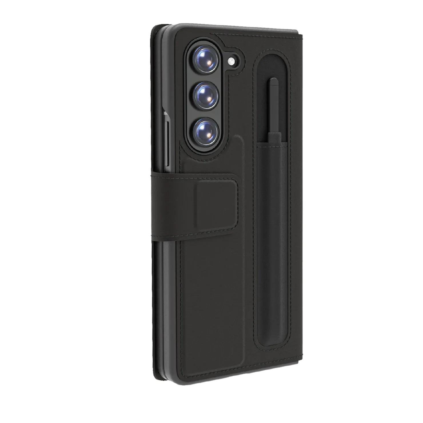 Flipcase mit Magnetverschluss, 2 Kartenfächern und 1 Stifthalter für Samsung Z Fold 6|SBS Fashion