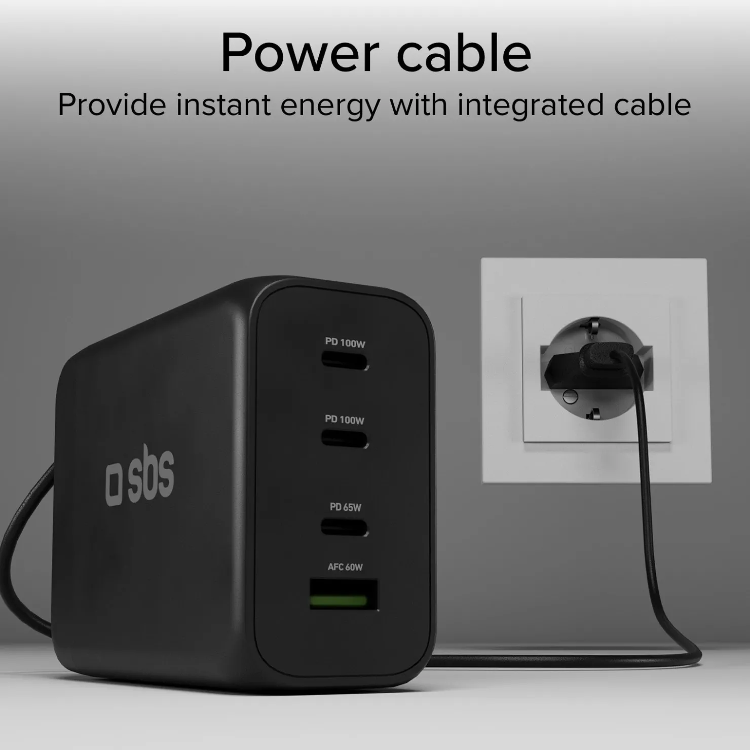 GaN-Ladestation mit 200 Watt|SBS Best