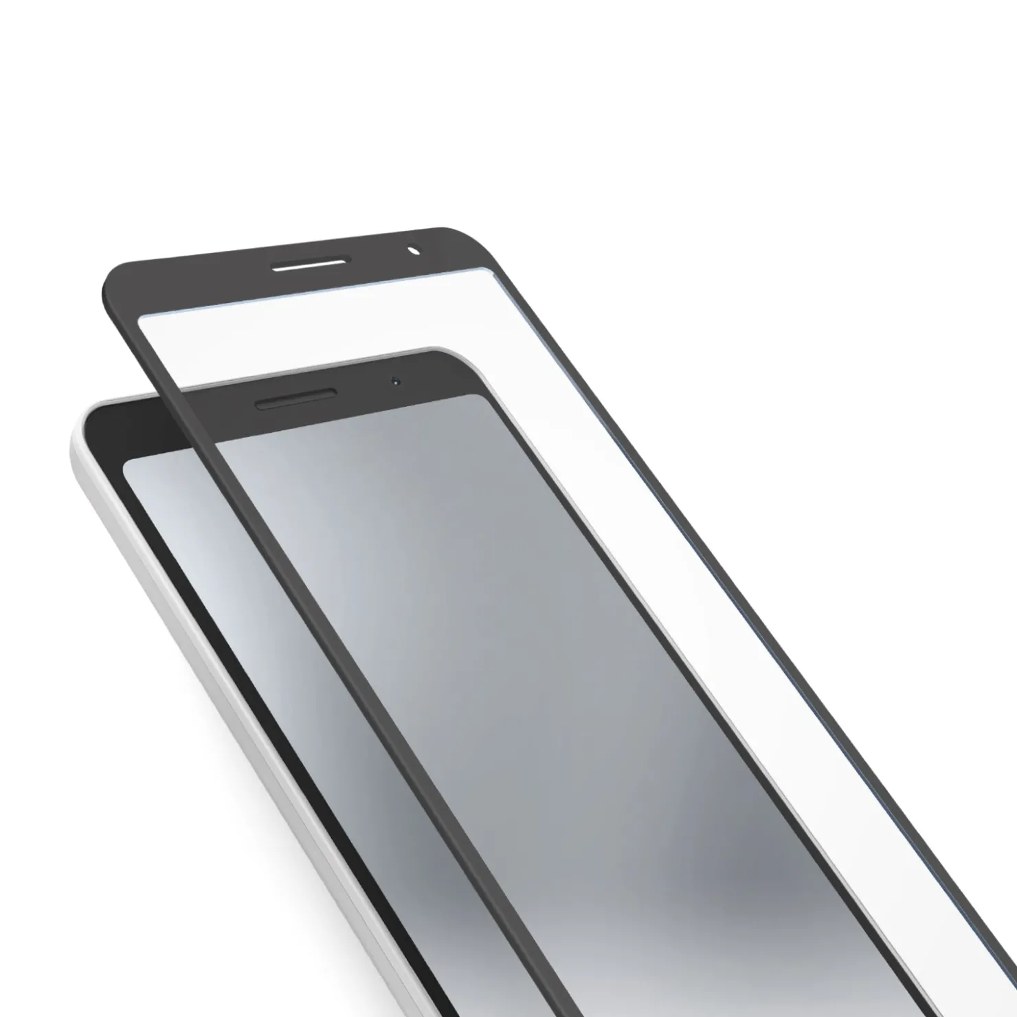 Glas-Bildschirmschutzfolie Full Cover für TCL 501|SBS Fashion
