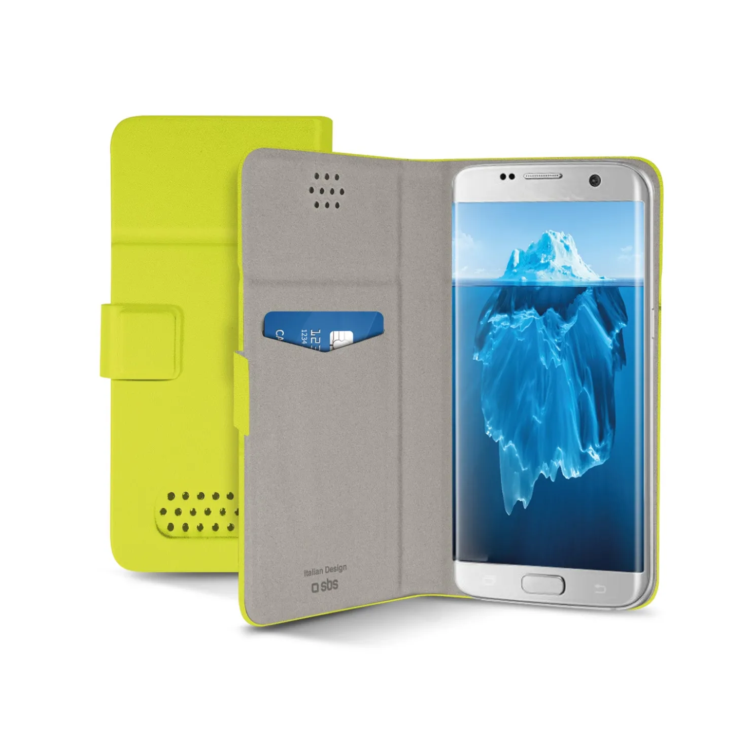 Hülle Bookslim Universal für Smartphones bis zu 5''|SBS Sale