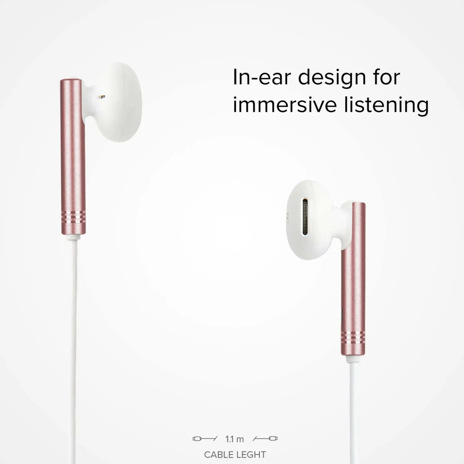In-Ear-Kopfhörer aus Metall aus der Gold Collection|SBS Best