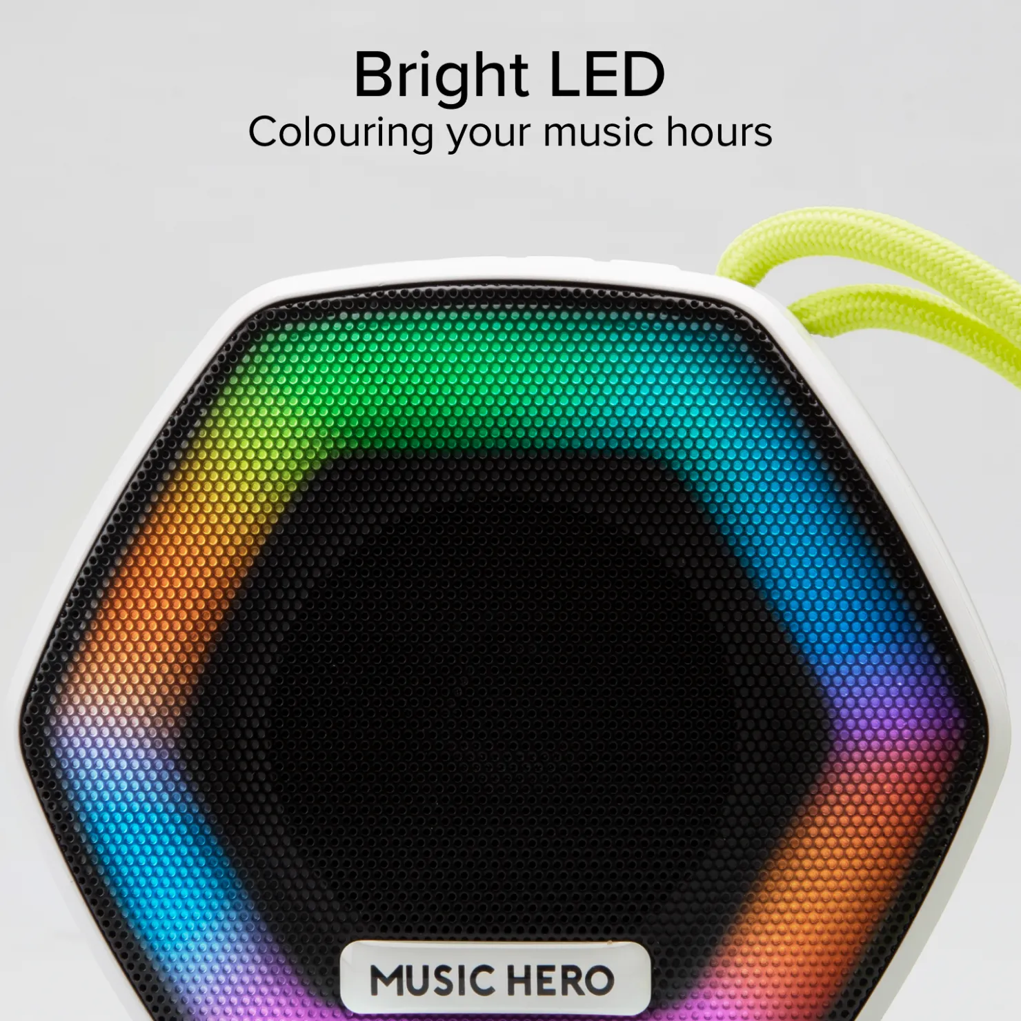 Kabelloser Lautsprecher IBIZA 5W mit mehrfarbigen LEDs|MH Fashion