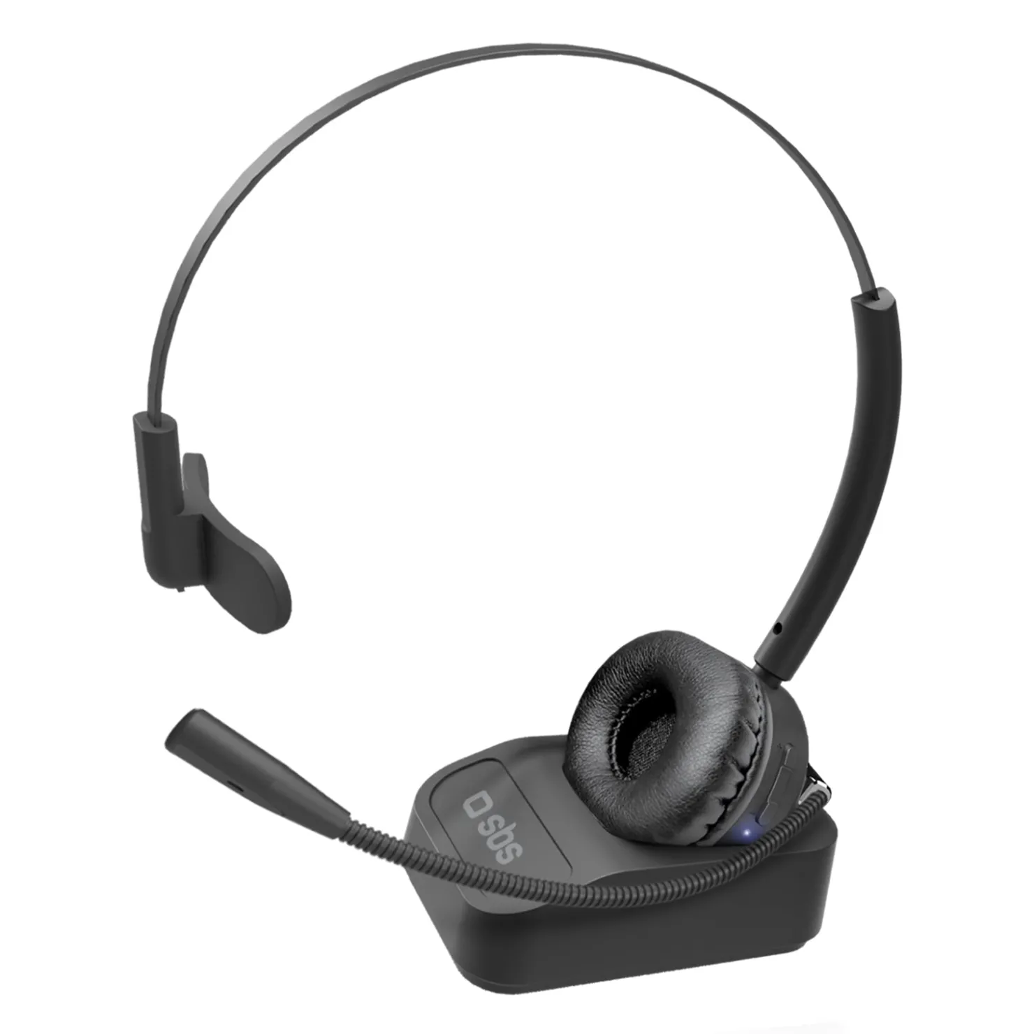 Kabelloses Mono-Headset mit Ladestation|SBS Hot