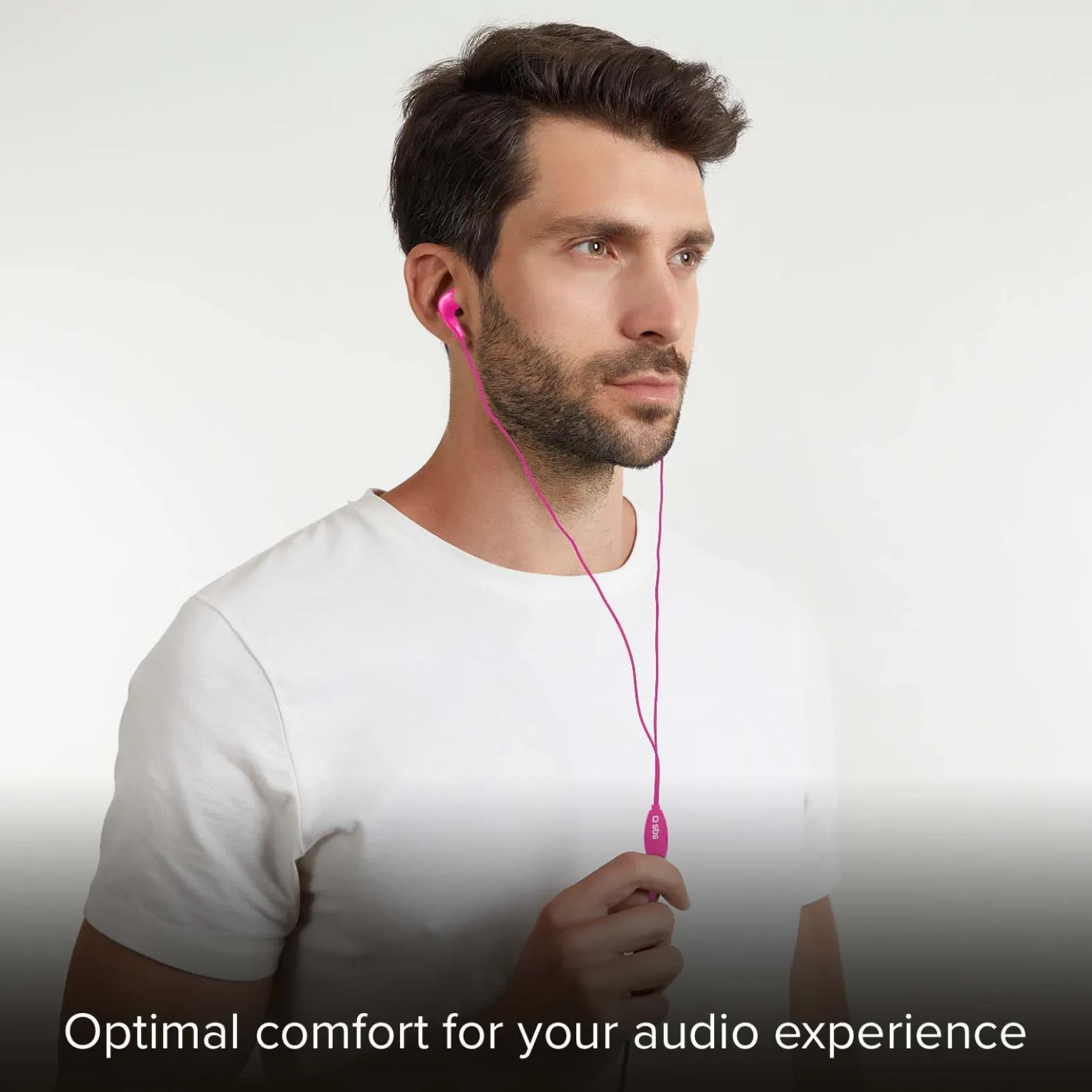 Kopfhörer mit Kabel, Stereo In-Ear Studio Mix 10, 3,5 mm Klinkenstecker mit Mikrofon und Taste zur Gesprächsannahme/ -beendigung|SBS Sale