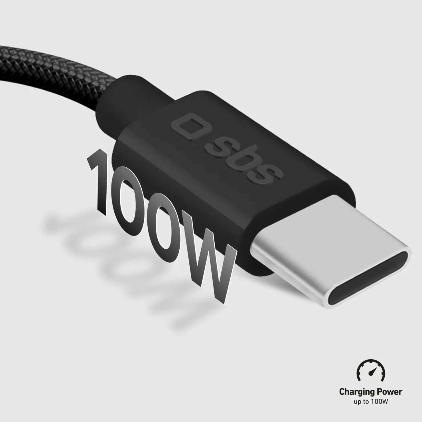 Lade- und Datenkabel USB-C 3.2, kompatibel mit Power Delivery zu 100W|SBS Sale