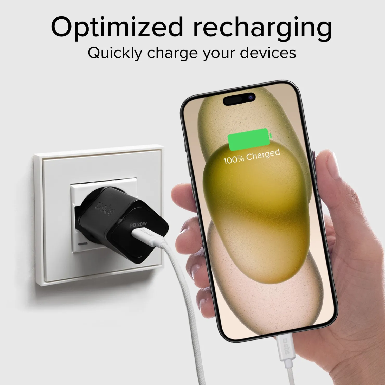 Lade- und Datenkabel USB-C 3.2, kompatibel mit Power Delivery zu 240 W|SBS Sale