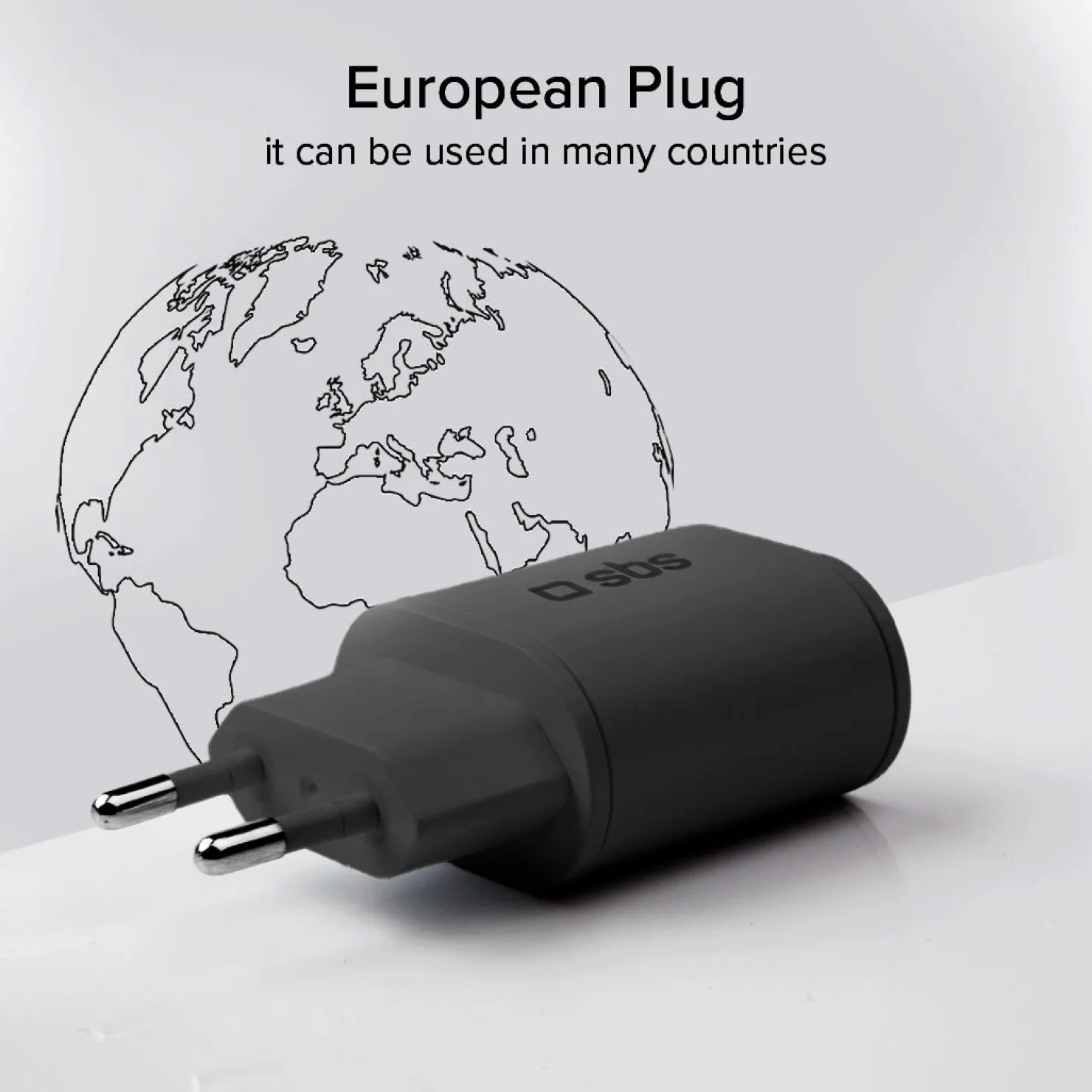Ladegerät für die Reise, USB - Typ C mit Schnellladefunktion|SBS Best