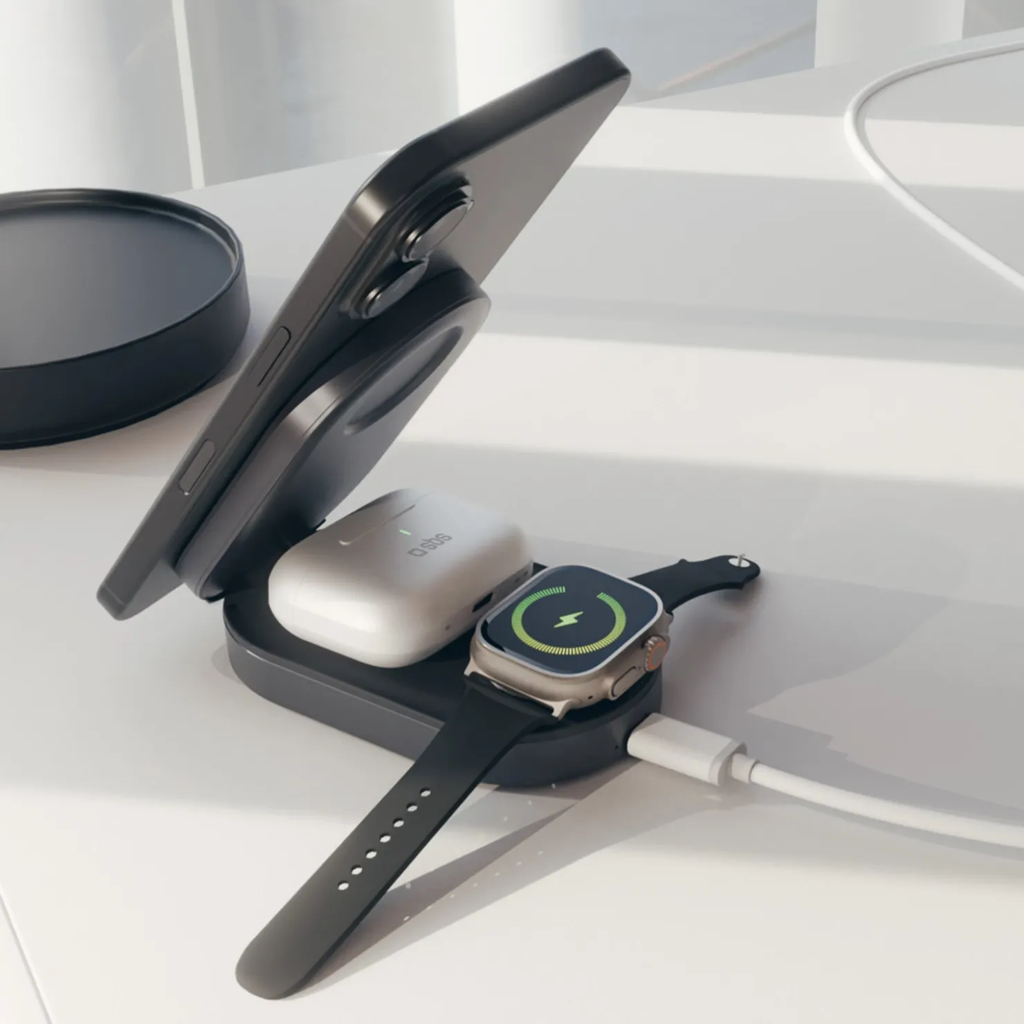 Ladegerät Wireless Power Dock 3 in 1|SBS Outlet