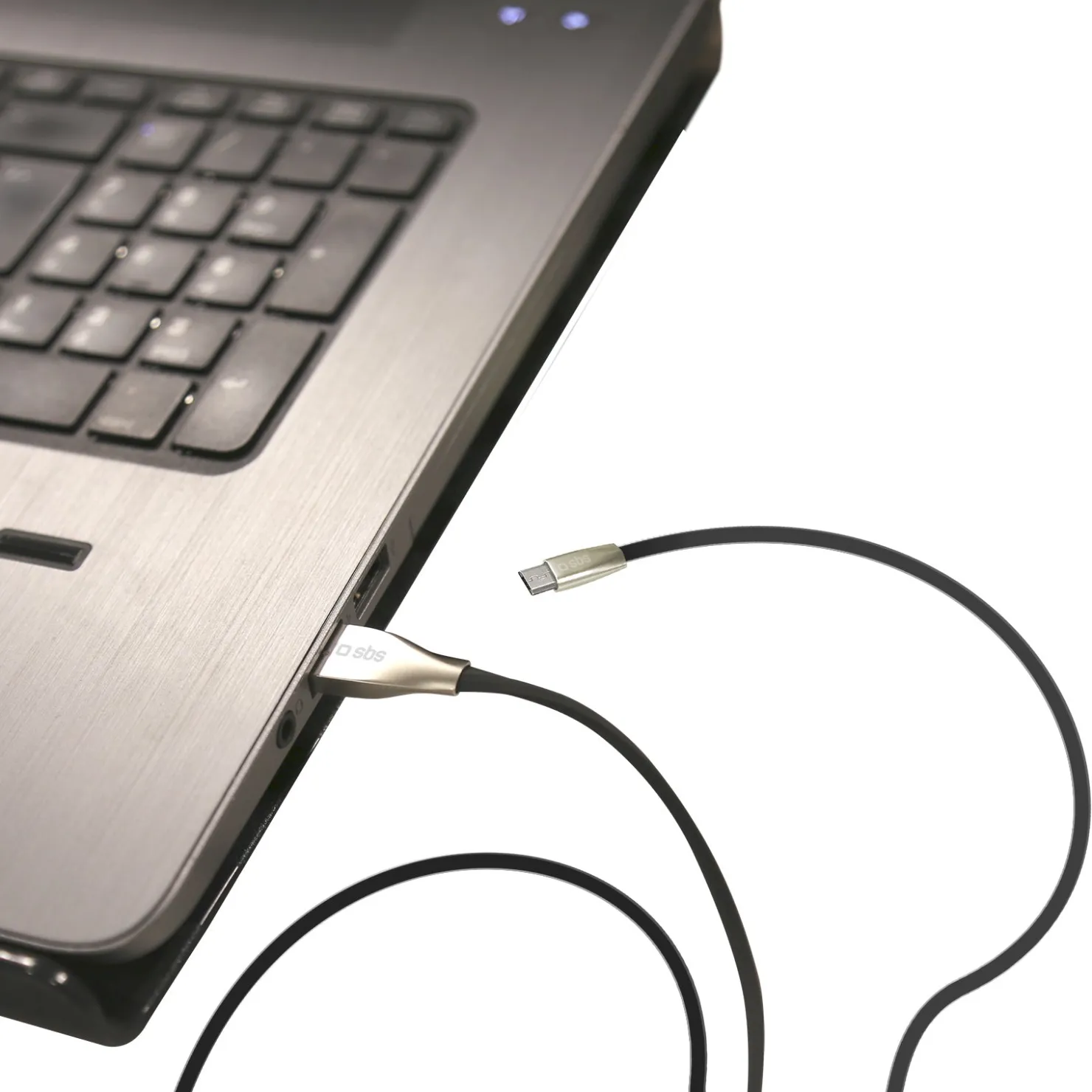 Ladekabel Micro-USB mit unsichtbarem Stecker|SBS Best