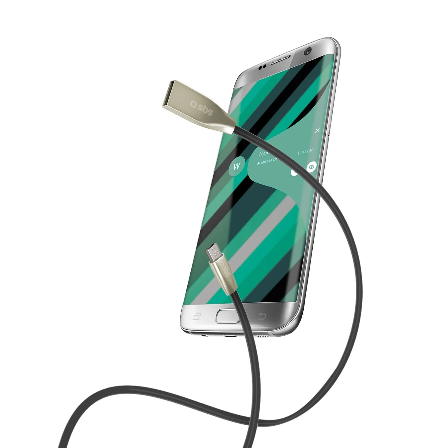 Ladekabel Micro-USB mit unsichtbarem Stecker|SBS Best