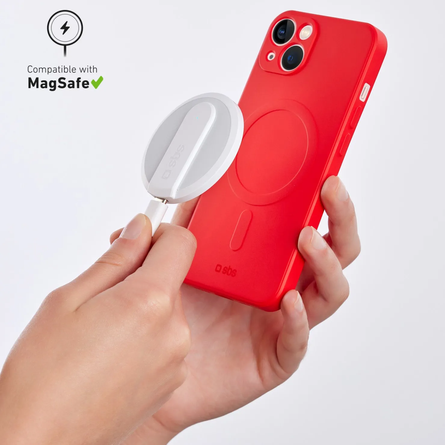 MagSafe-kompatible magnetische Ladeabdeckung für iPhone 14/13|SBS Clearance