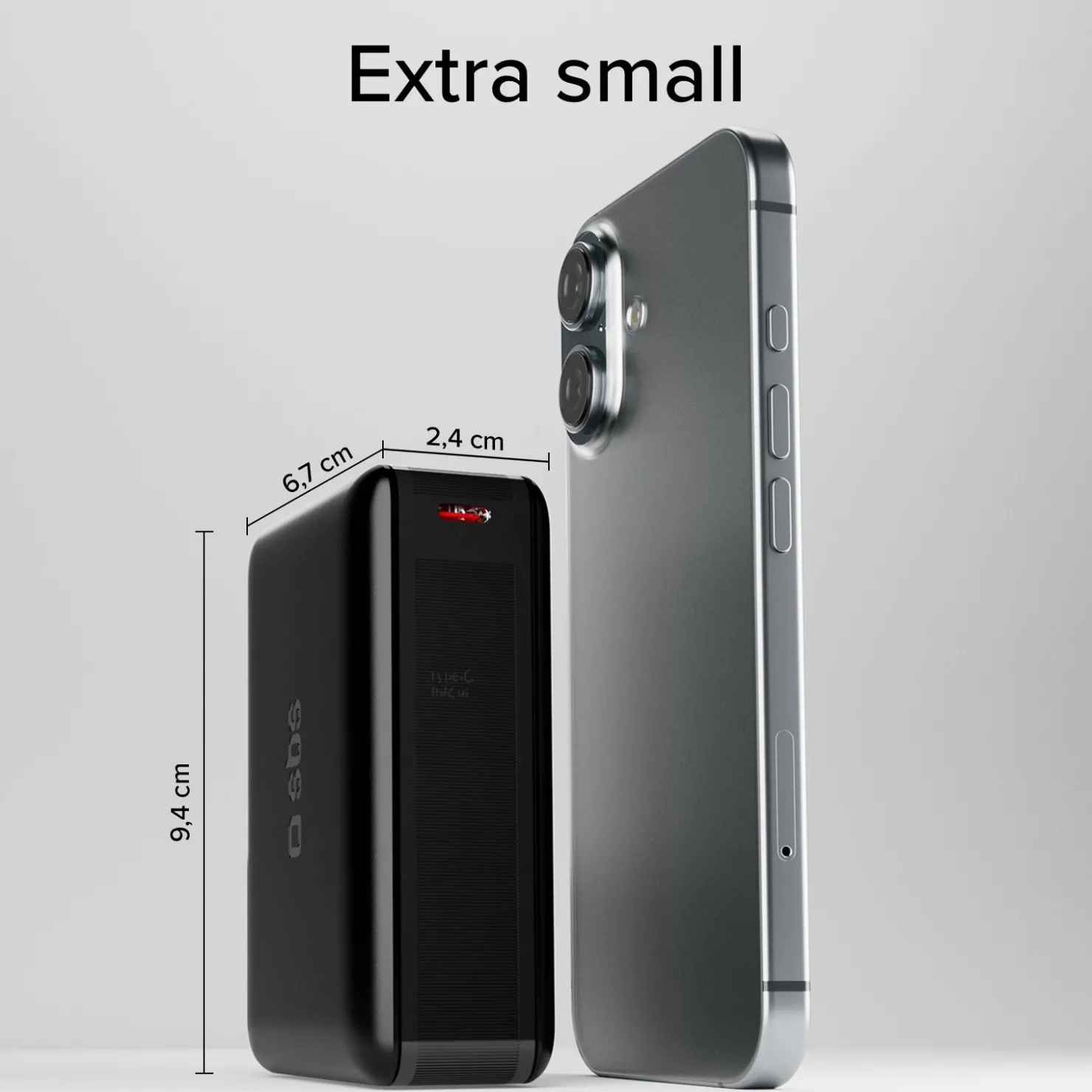20.000mAh Powerbank für Computer, Smartphones, Tablets mit USB-C und USB-A|SBS New