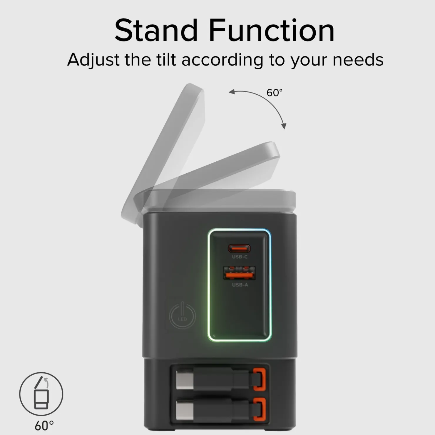Power Dock Wireless 6-in-1 100 W MagSafe-kompatibel|SBS New