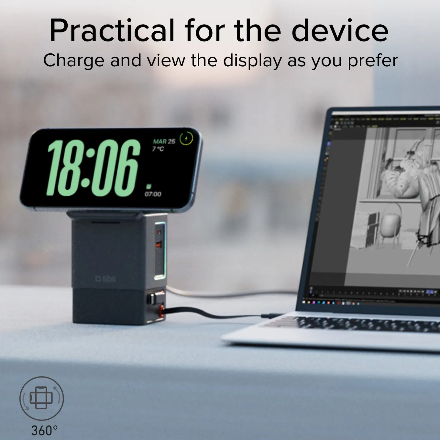 Power Dock Wireless 6-in-1 100 W MagSafe-kompatibel|SBS New