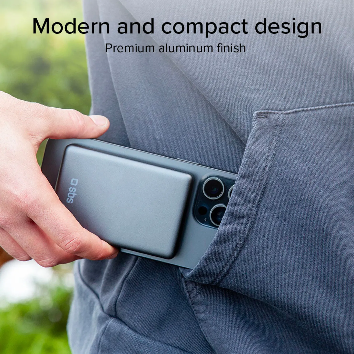 Powerbank 10 000 mAh kompatibel mit MagSafe|SBS Fashion