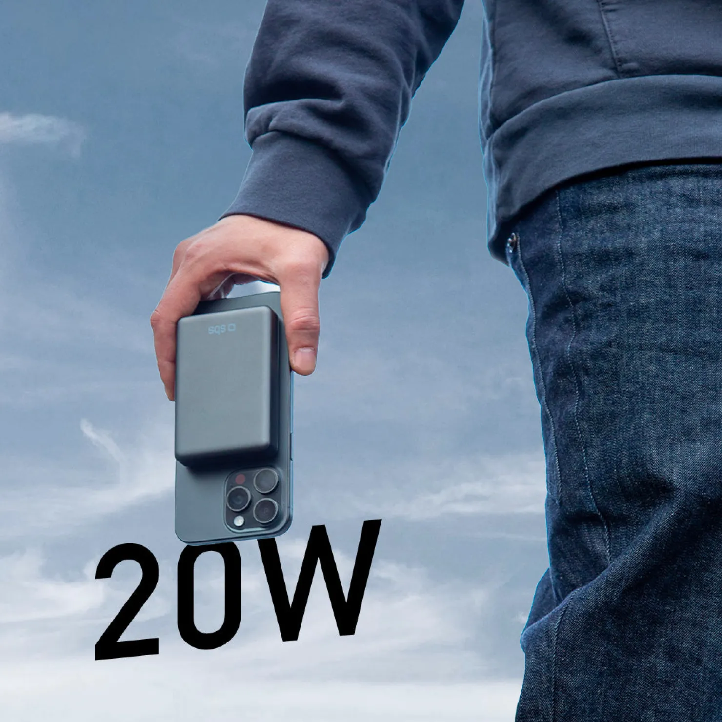 Powerbank 10 000 mAh kompatibel mit MagSafe|SBS Fashion