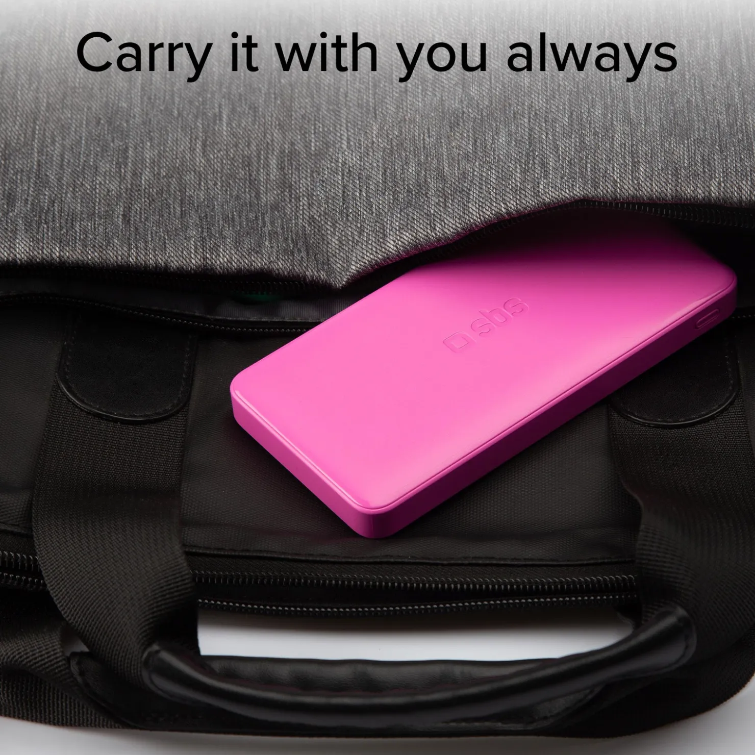 Powerbank fast charge mit 10.000 mAh und 2 USB|SBS Clearance