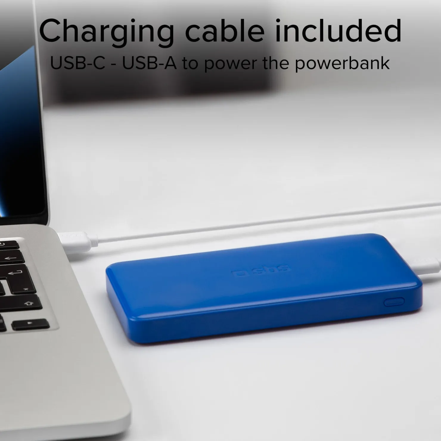 Powerbank fast charge mit 10.000 mAh und 2 USB|SBS Clearance
